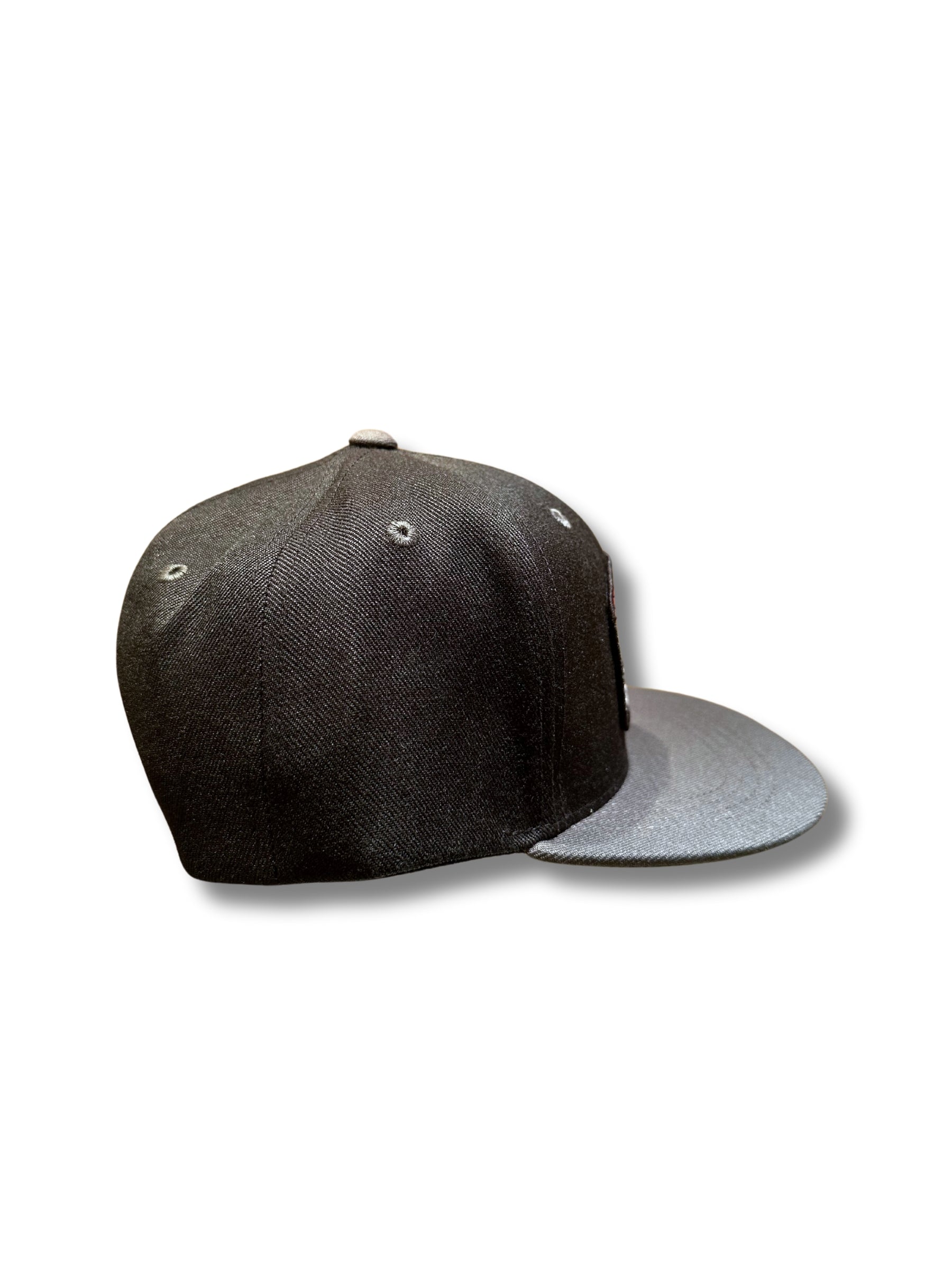 PARTY OF ONE YOUTH FLAT BILL HAT (Black/Charcoal)