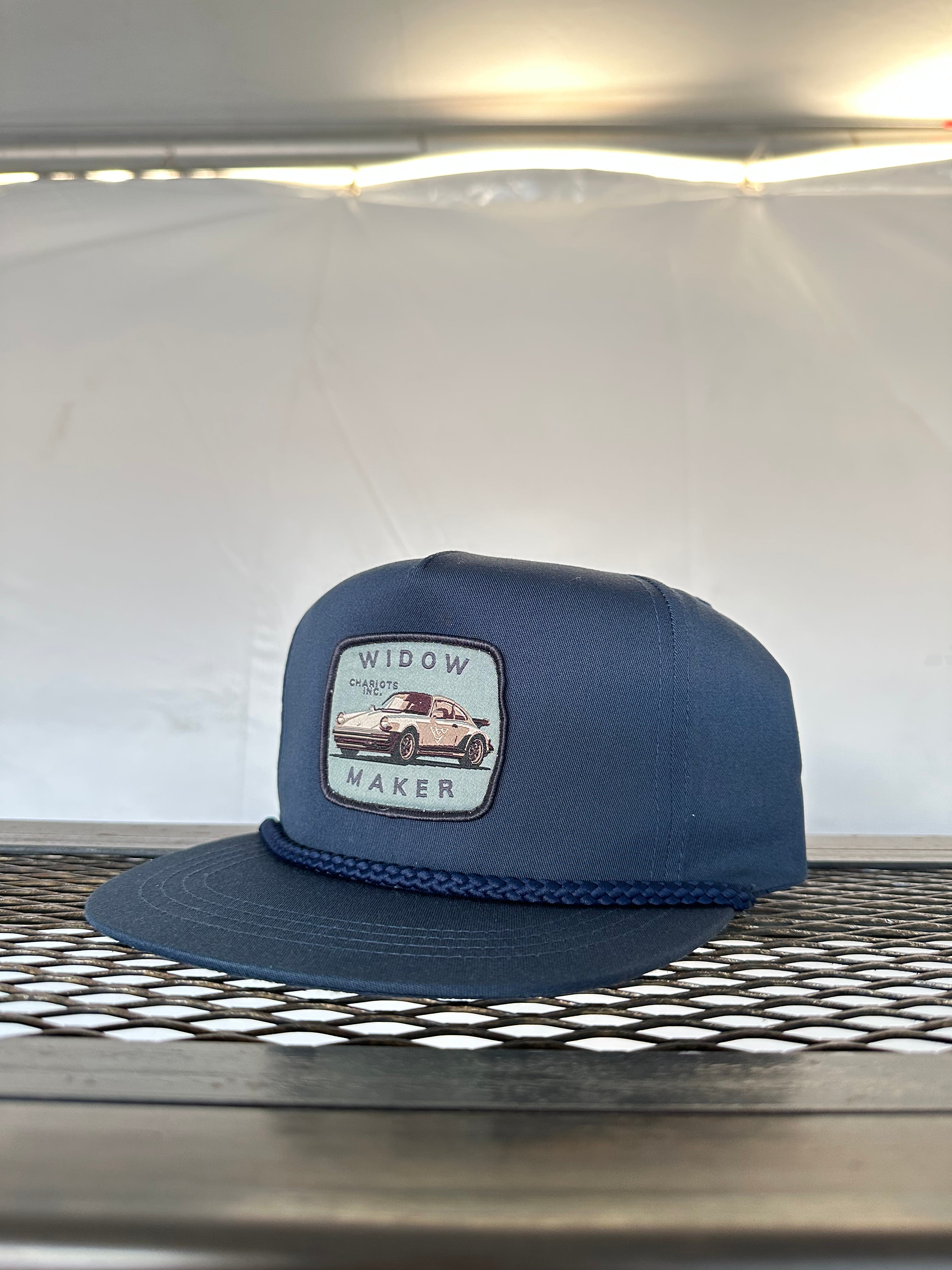 WIDOWMAKER V.2 BLUE GOLF CAP (Navy/Navy Rope)