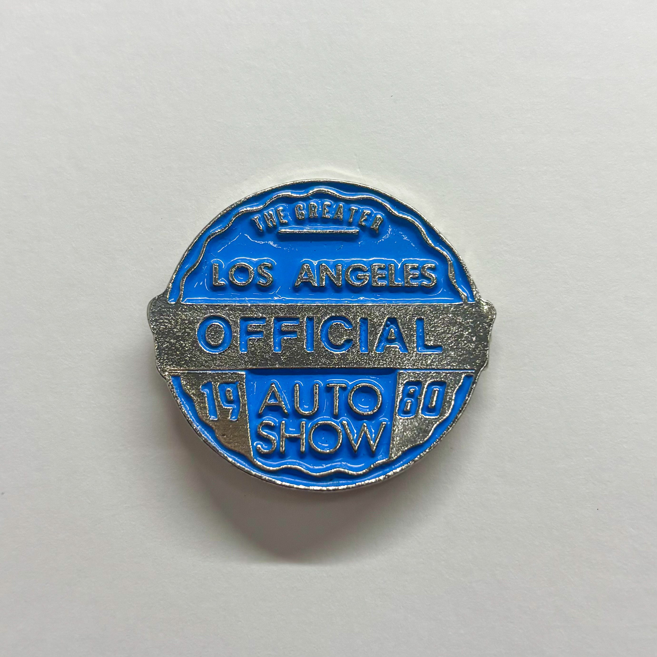1980 LA Auto Commemorative Pin