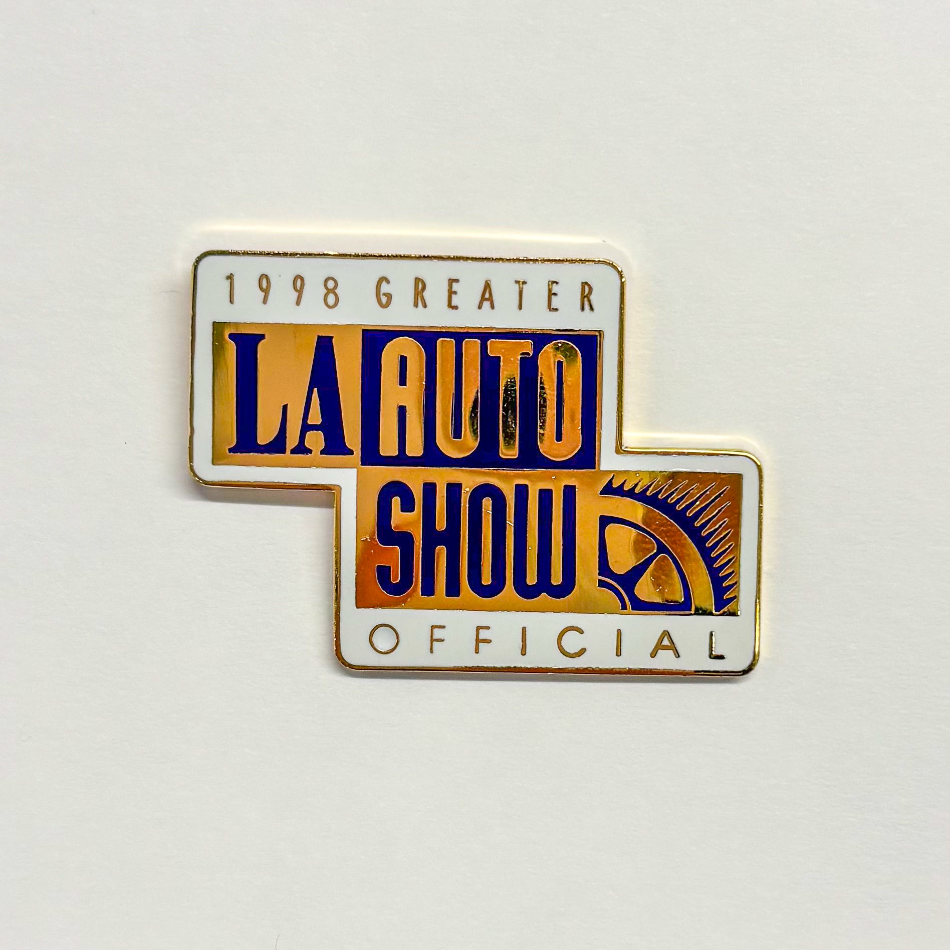 1998 LA Auto Commemorative Pin