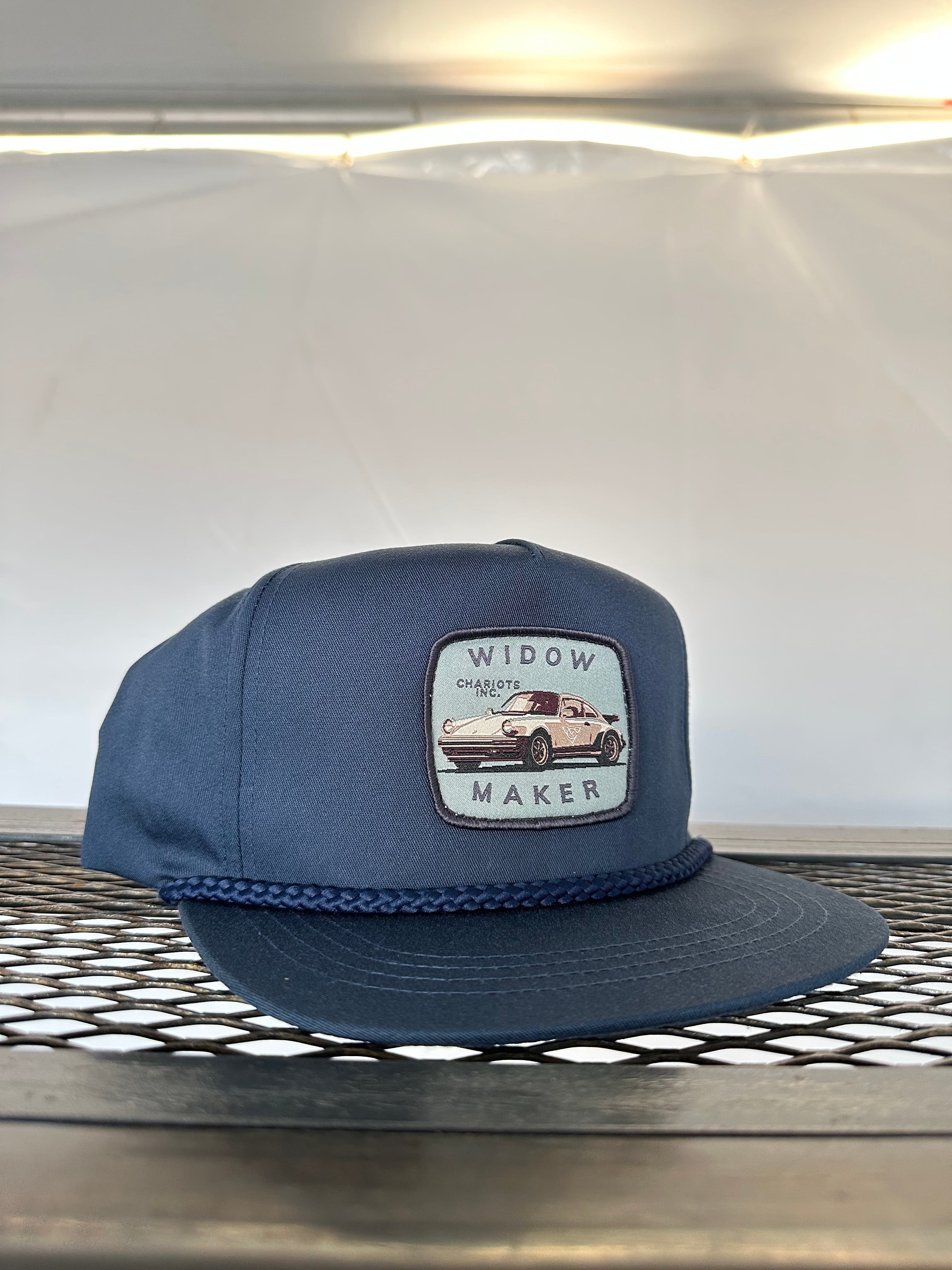 WIDOWMAKER V.2 BLUE GOLF CAP (Navy/Navy Rope)