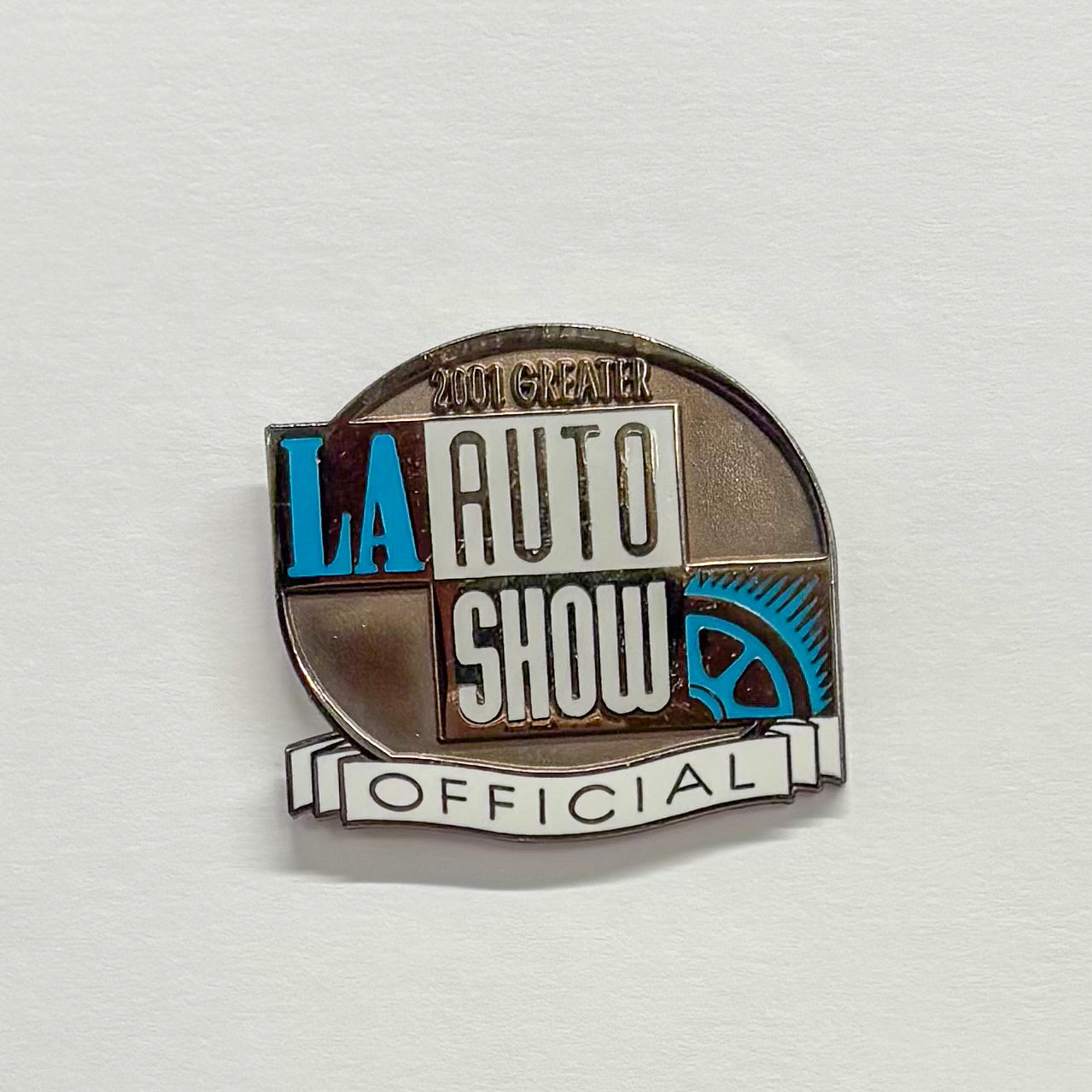 2001 LA Auto Commemorative Pin