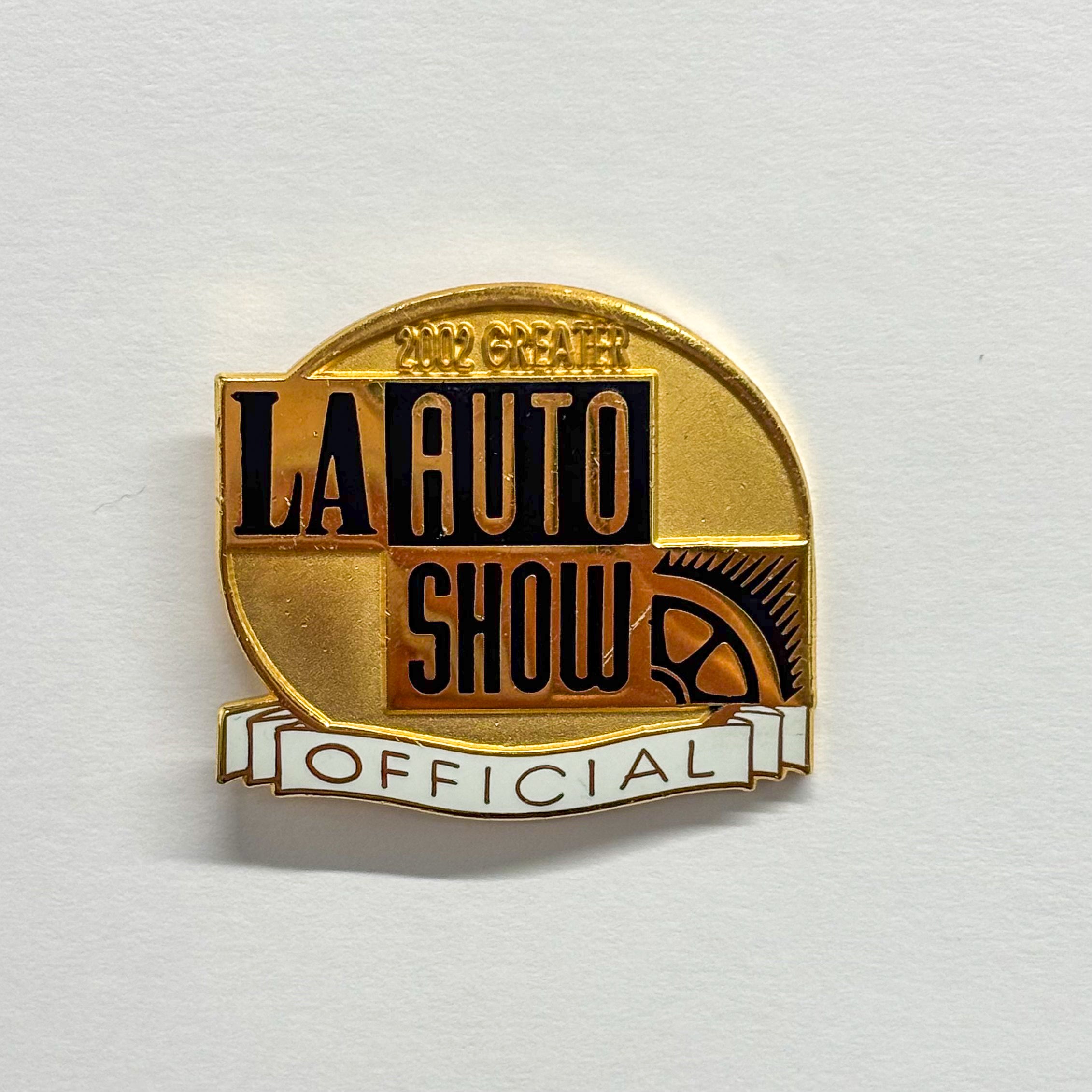 2002 LA Auto Commemorative Pin