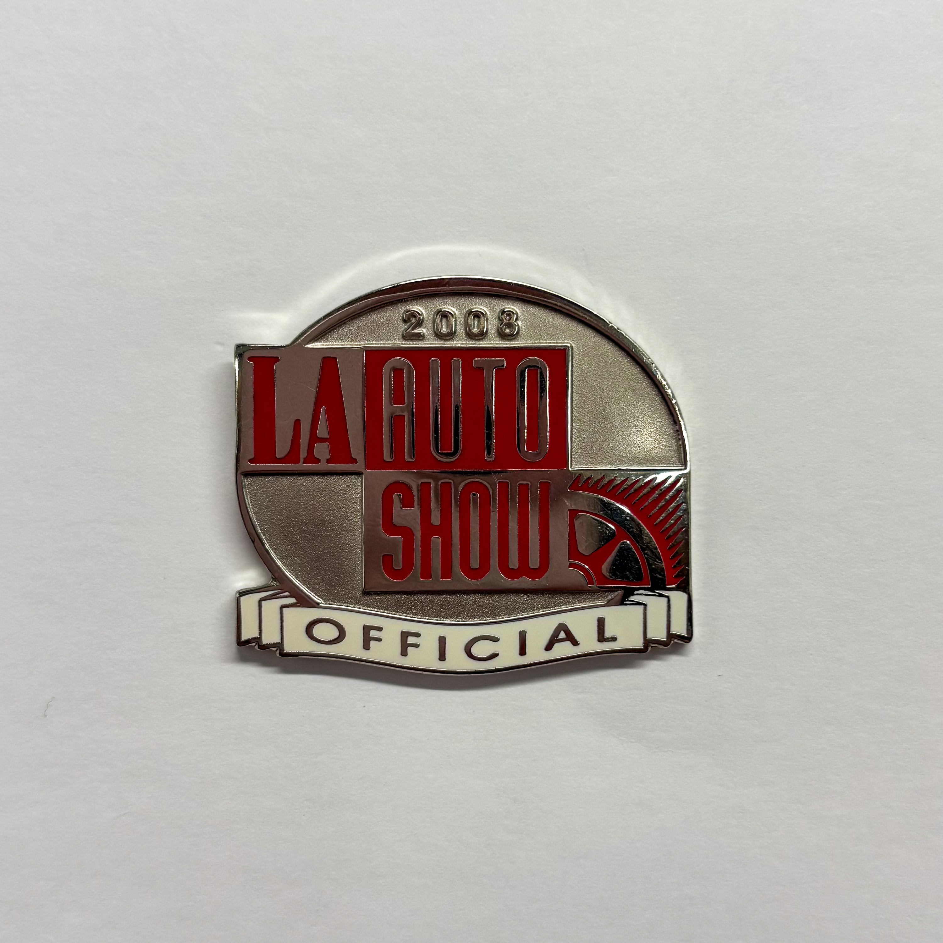 2008 LA Auto Commemorative Pin