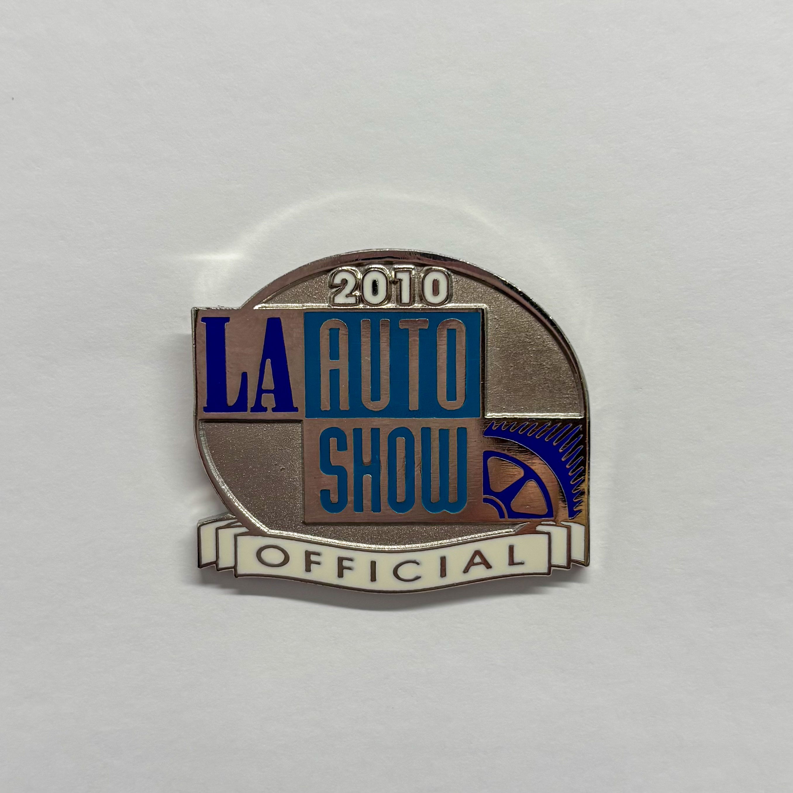 2010 LA Auto Commemorative Pin