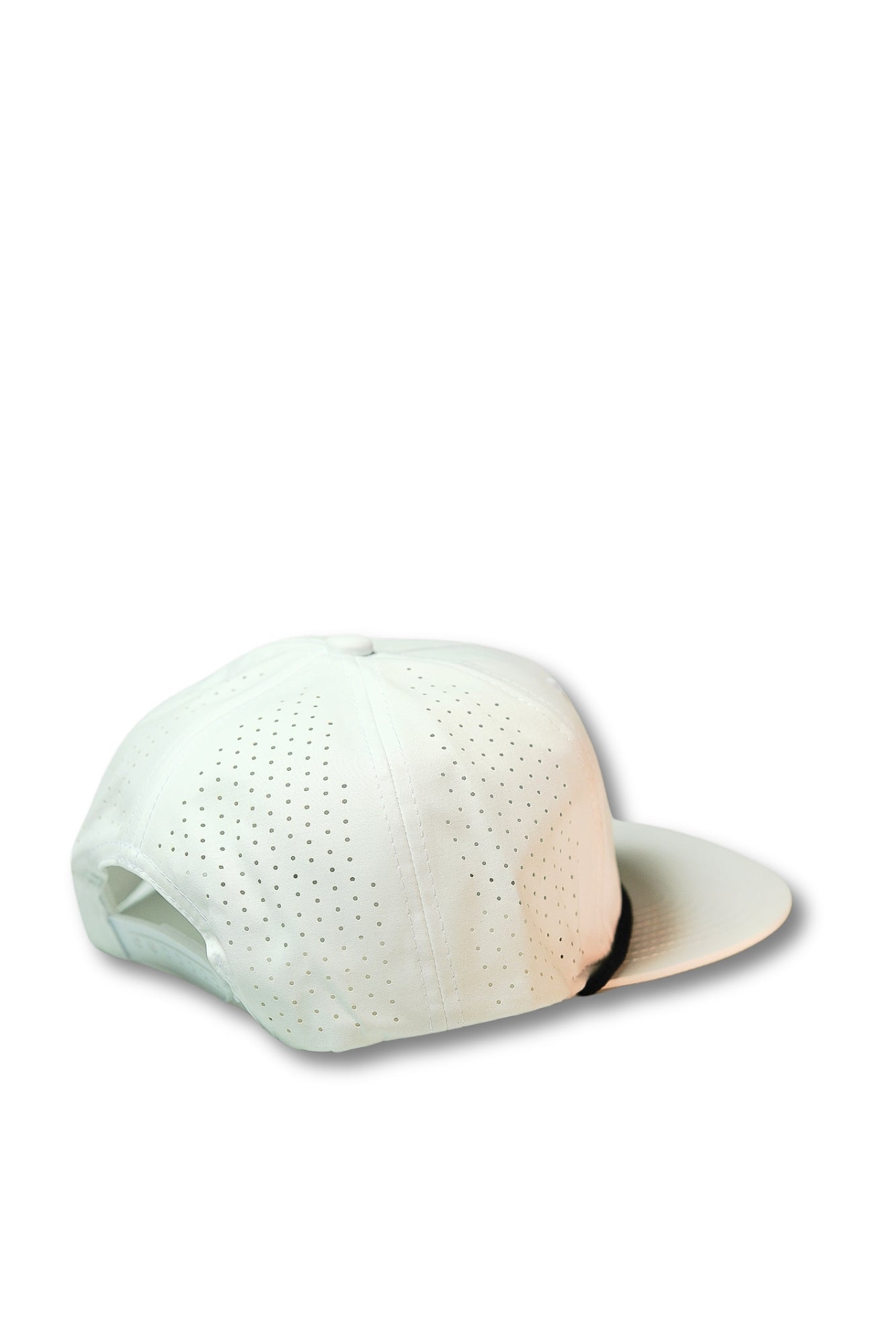 DEFY DEATH DAILY 5-PANEL PERFORMANCE ROPE HAT (White/Black)