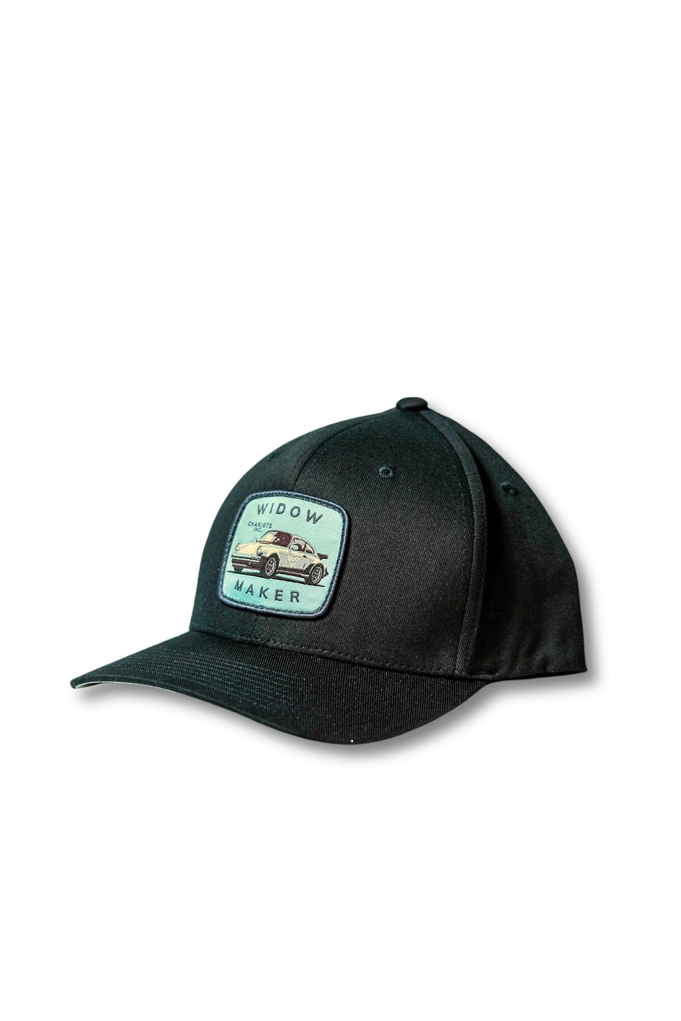 WIDOWMAKER V2 BLUE FLEXFIT HAT (Black)