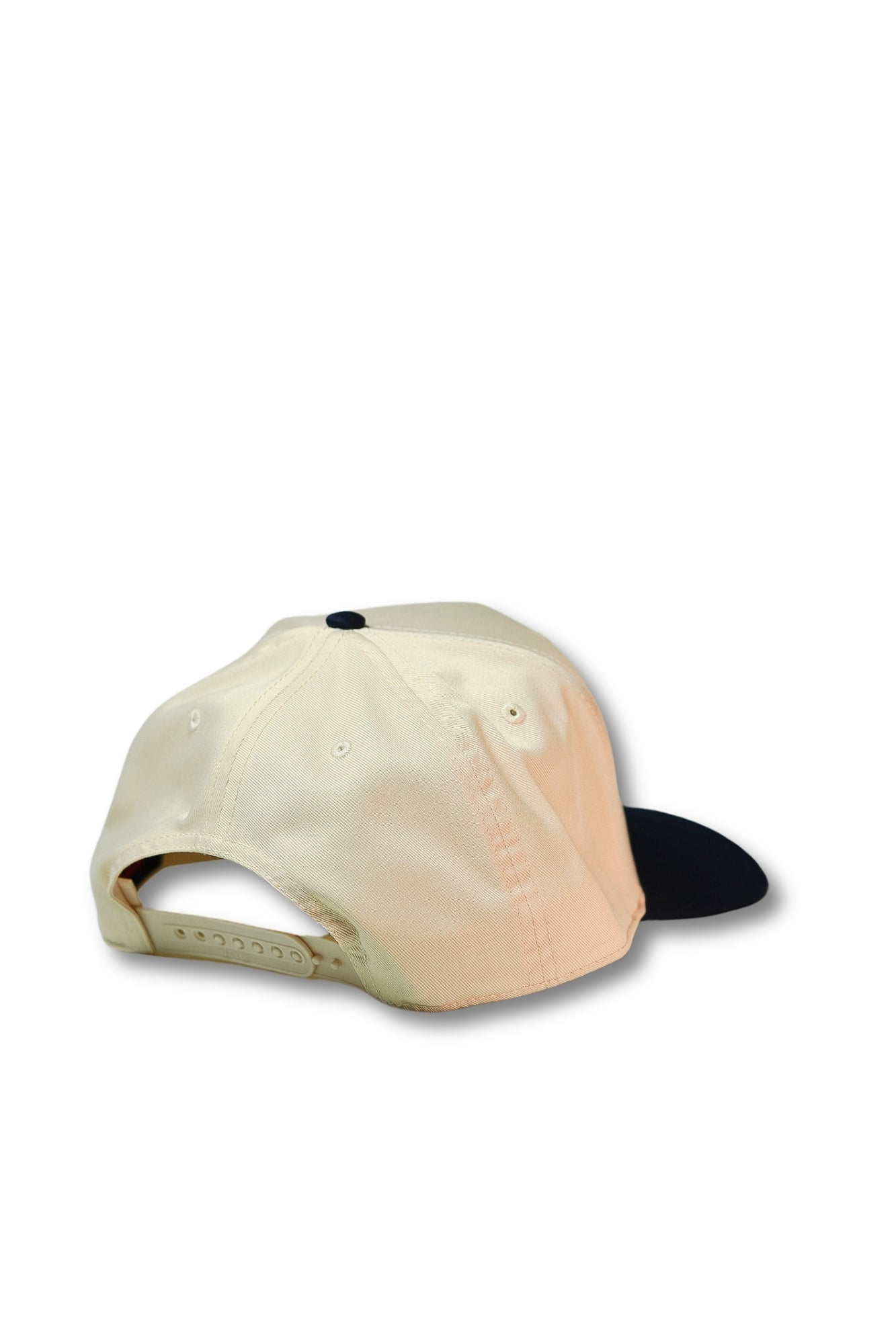 TAKE FLIGHT 5 PANEL HAT (Natural/Navy)