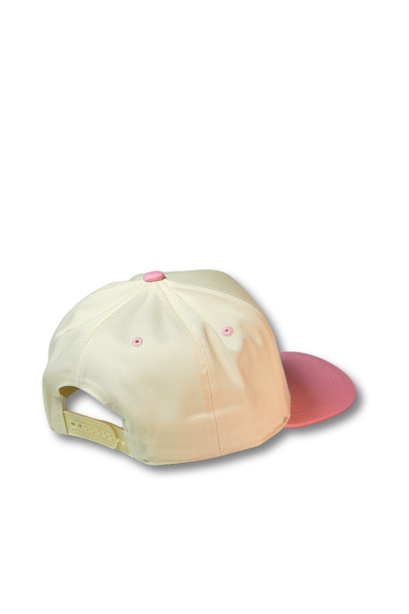 TAKE FLIGHT 5 PANEL HAT (Natural/Pink)