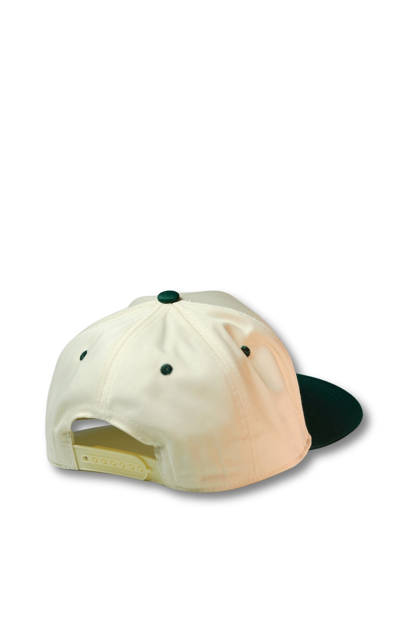 TAKE FLIGHT 5 PANEL HAT (Natural/Dark Green)