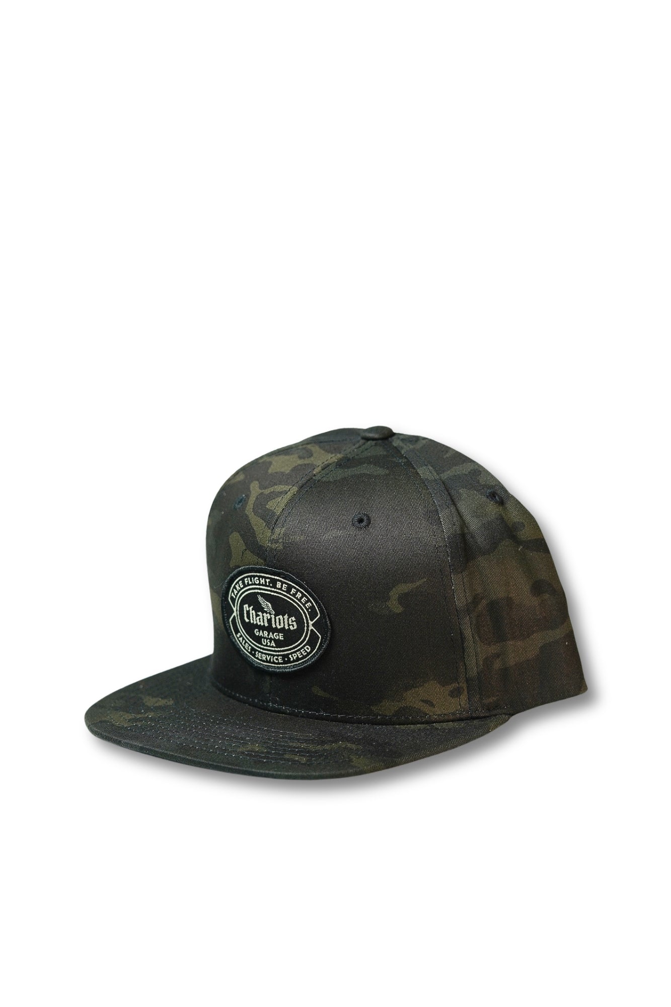 SALES SERVICE SPEED PREMIUM FLATBILL HAT (Multicam Black)