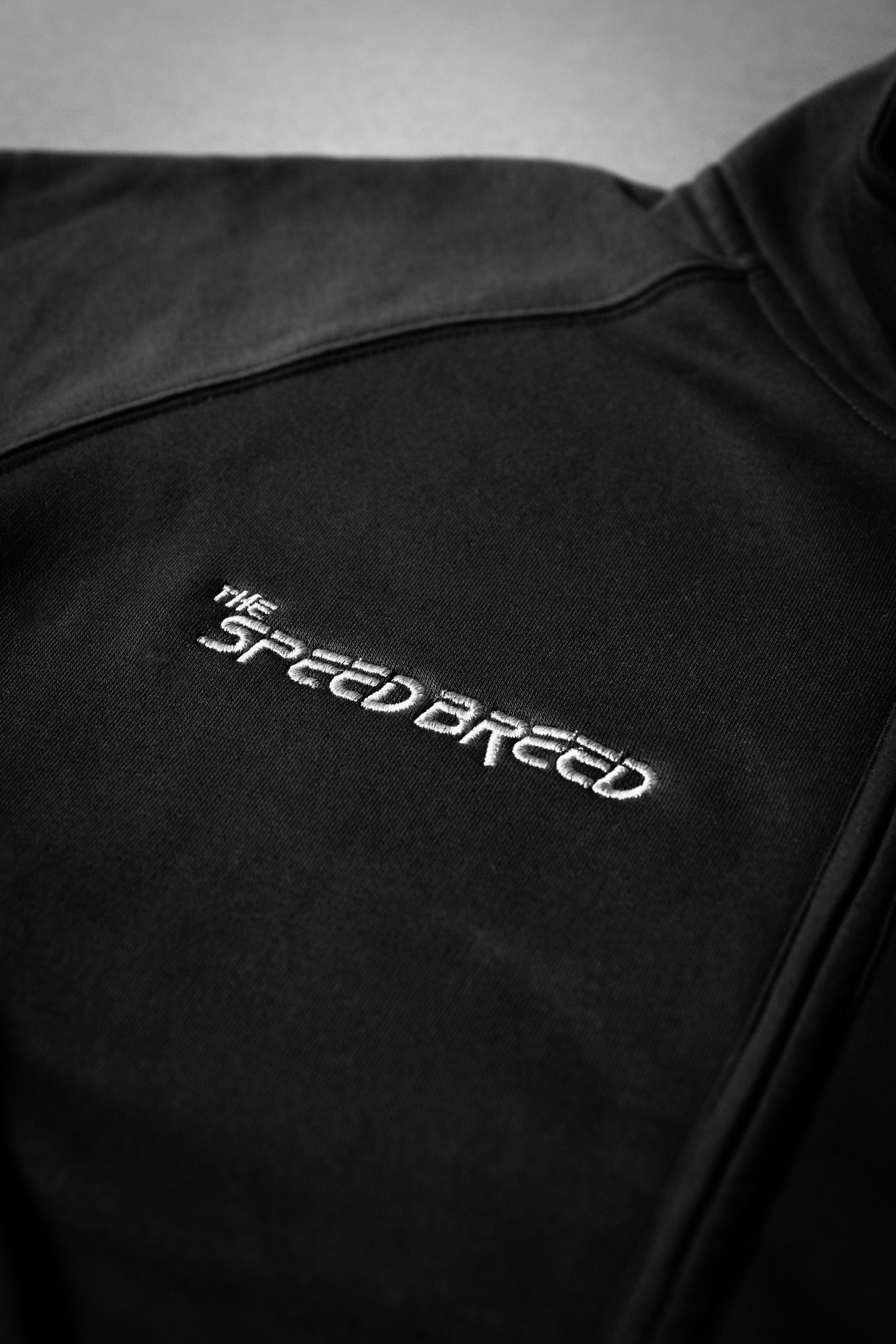 SPEED BREED PREMIUM FULL-ZIP TRACK JACKET (Ebony/Silver)