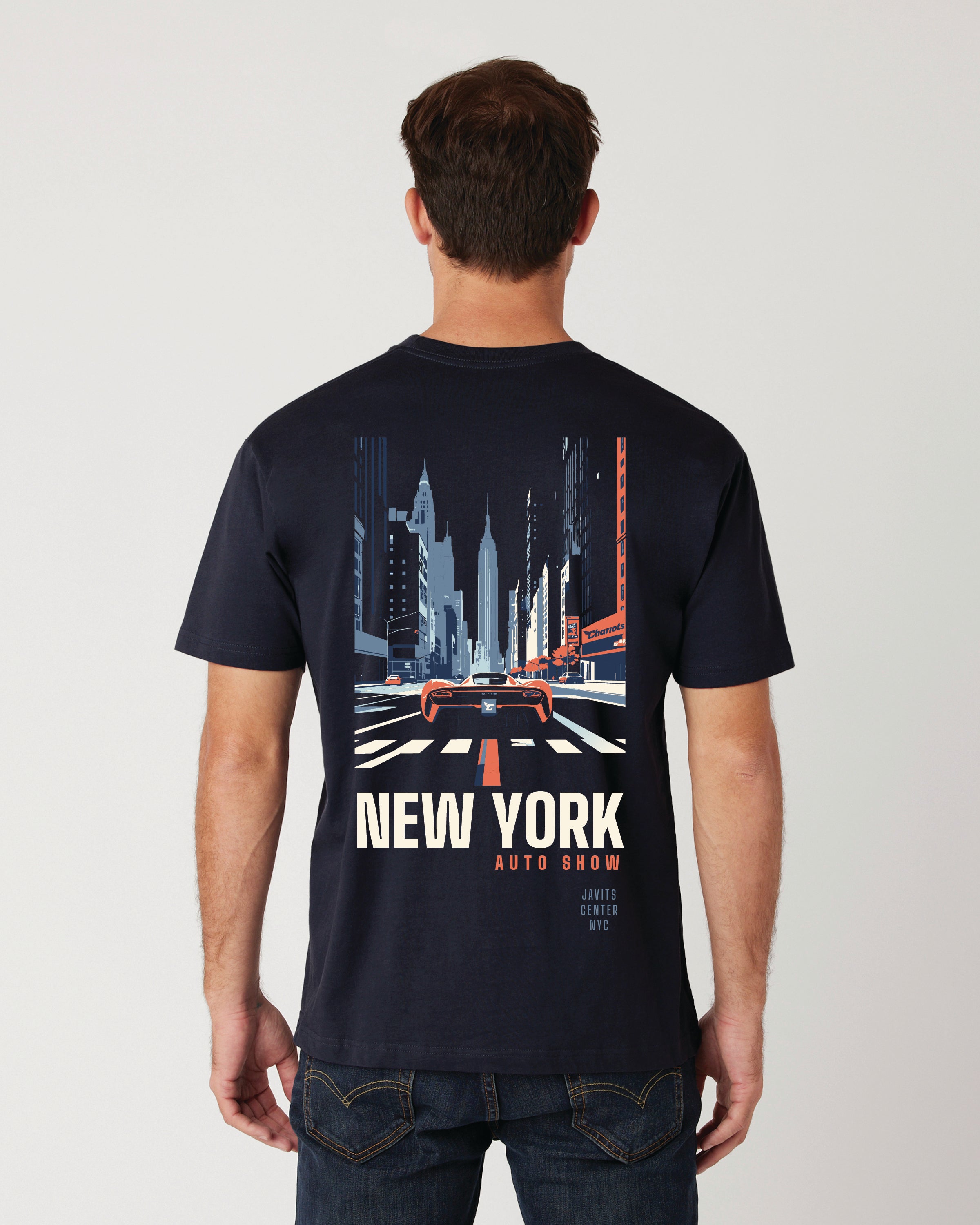 NYIAS26 Crosswalk Adult Tee (Navy)
