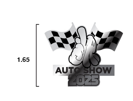 LAAS25 OG SLICK CLASSIC LA RACER PIN