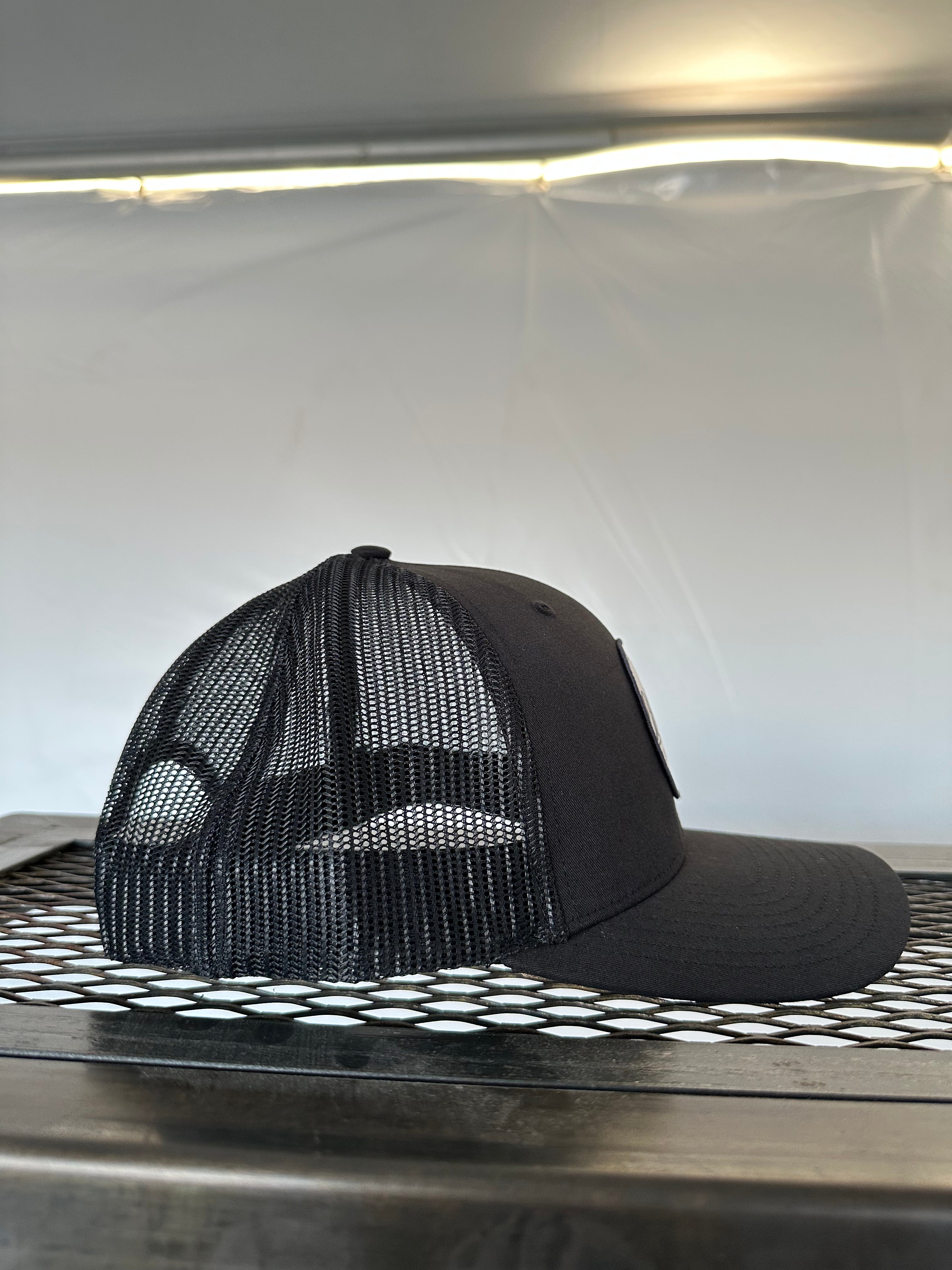 ALL GAS NO BRAKE (Black Premium Trucker Hat)