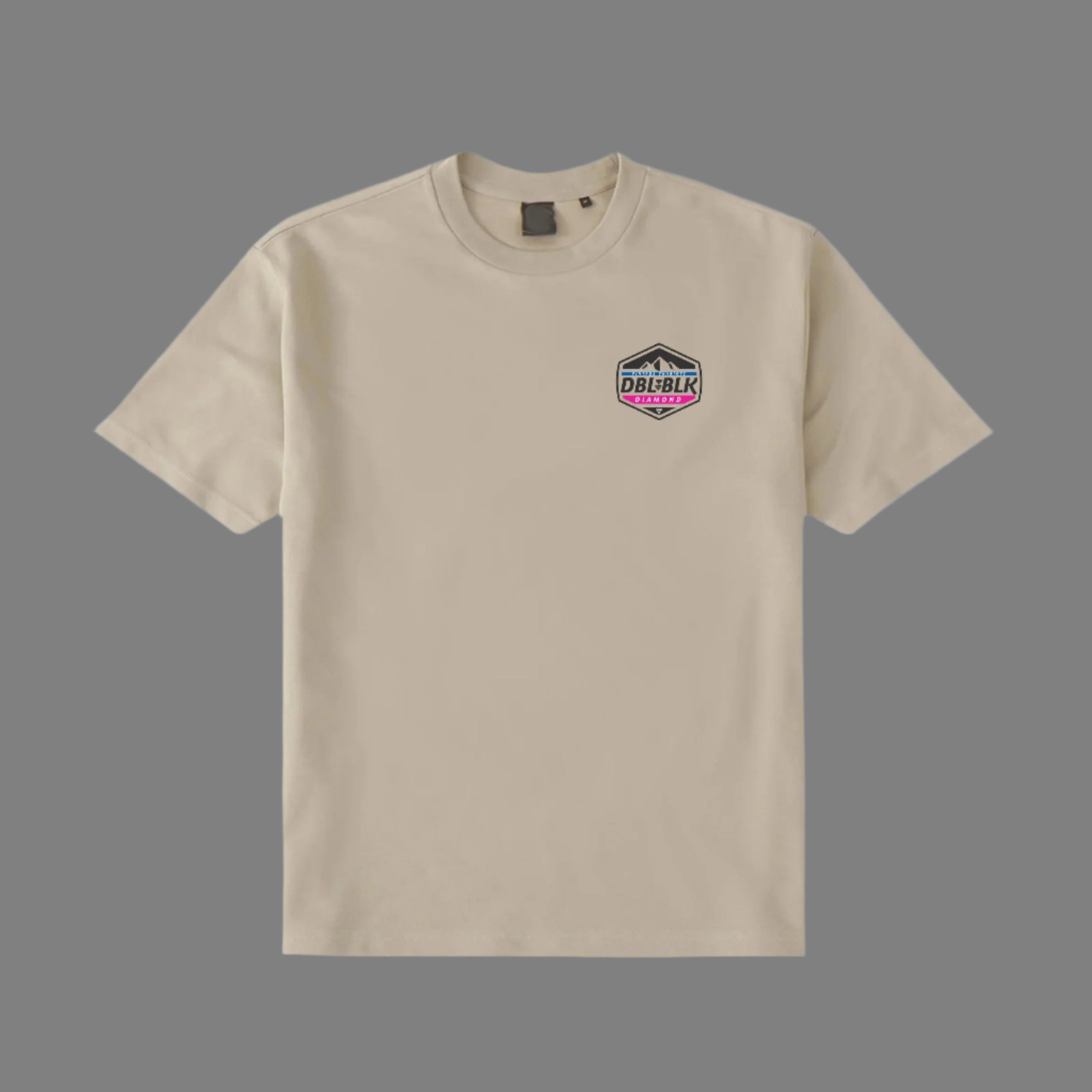 DOUBLE BLACK DIAMOND DRYFLEX LUXURY TEE (Almond)