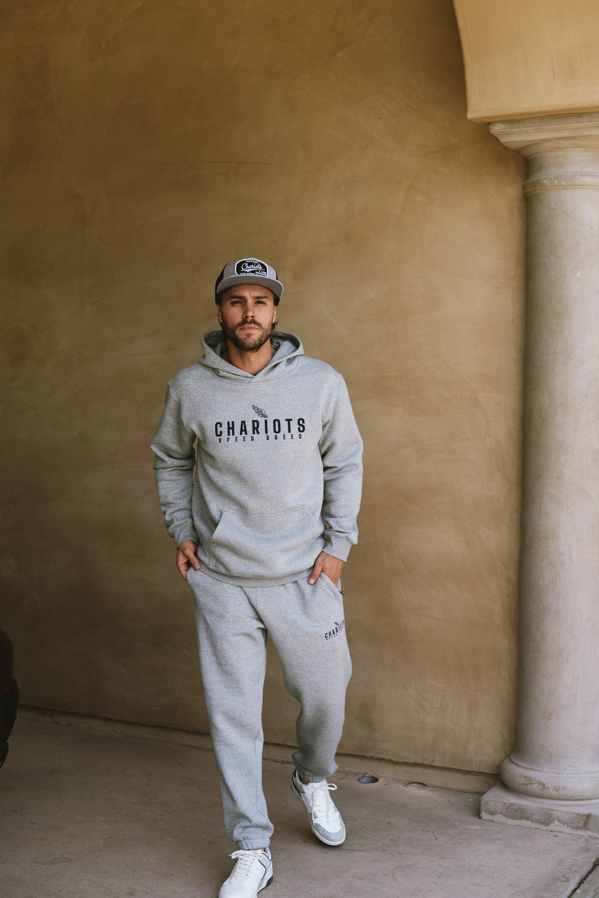 WINGS ULTIMAE PREMIUM PULLOVER HOODIE (Heather Grey)