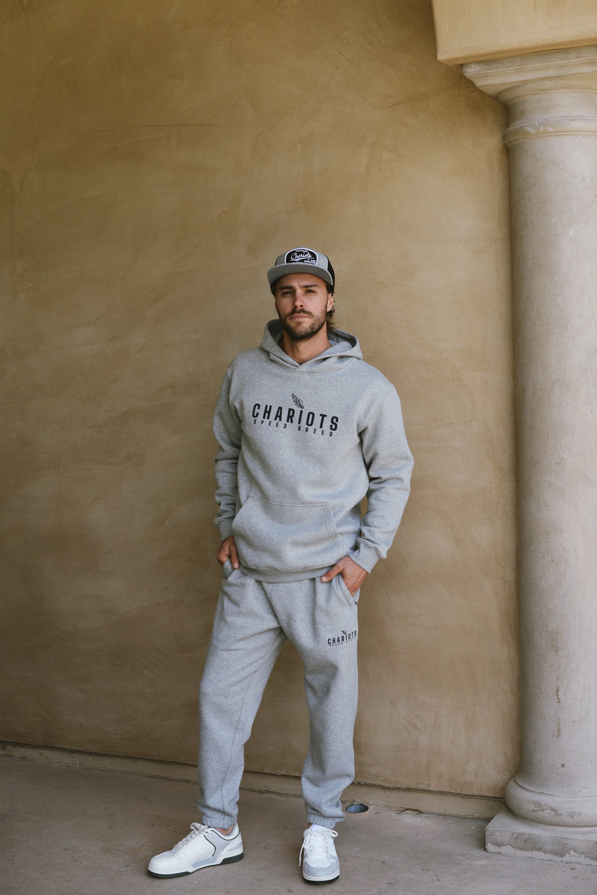 WINGS ULTIMAE PREMIUM PULLOVER HOODIE (Heather Grey)