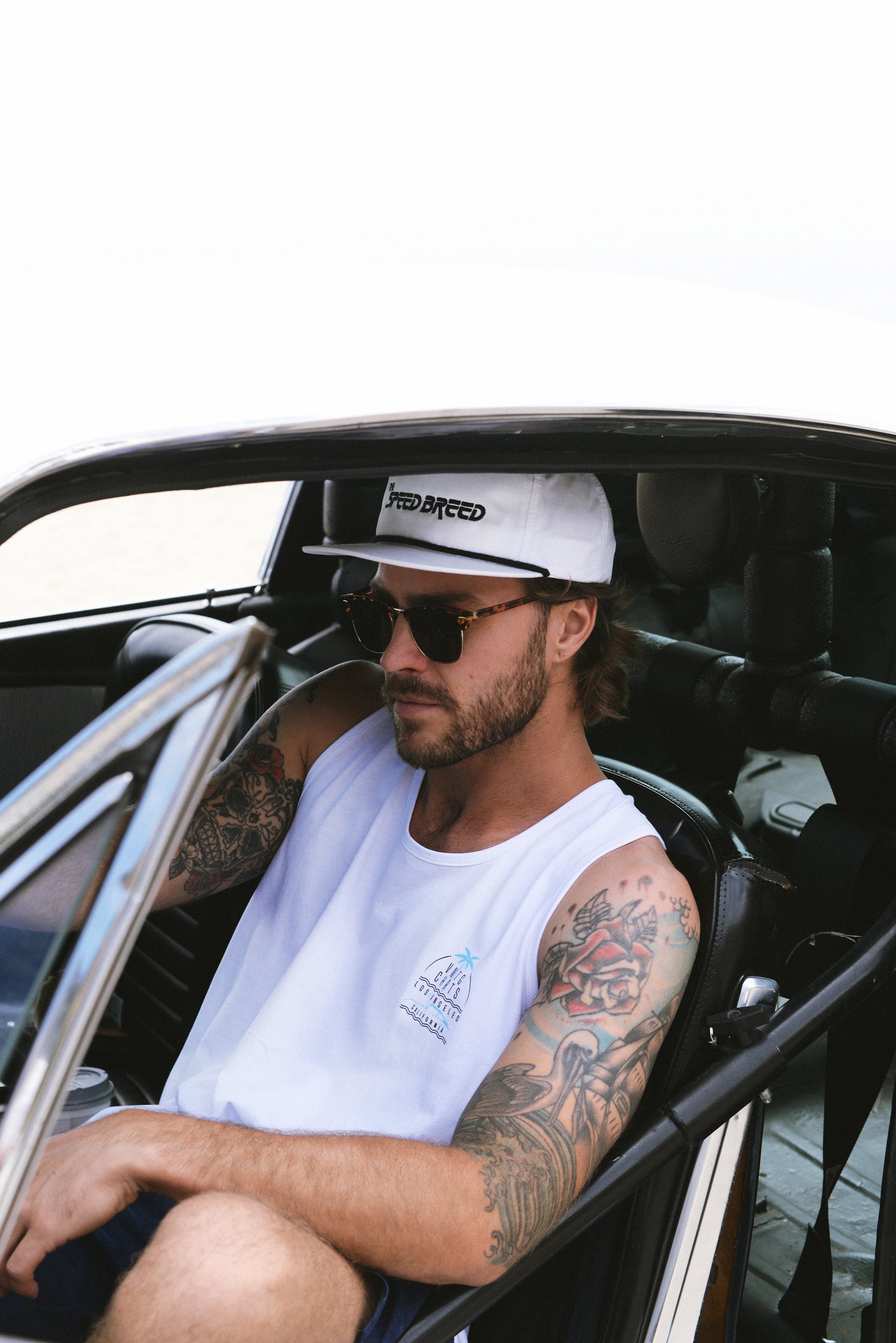 VC PALMS TANK (White)