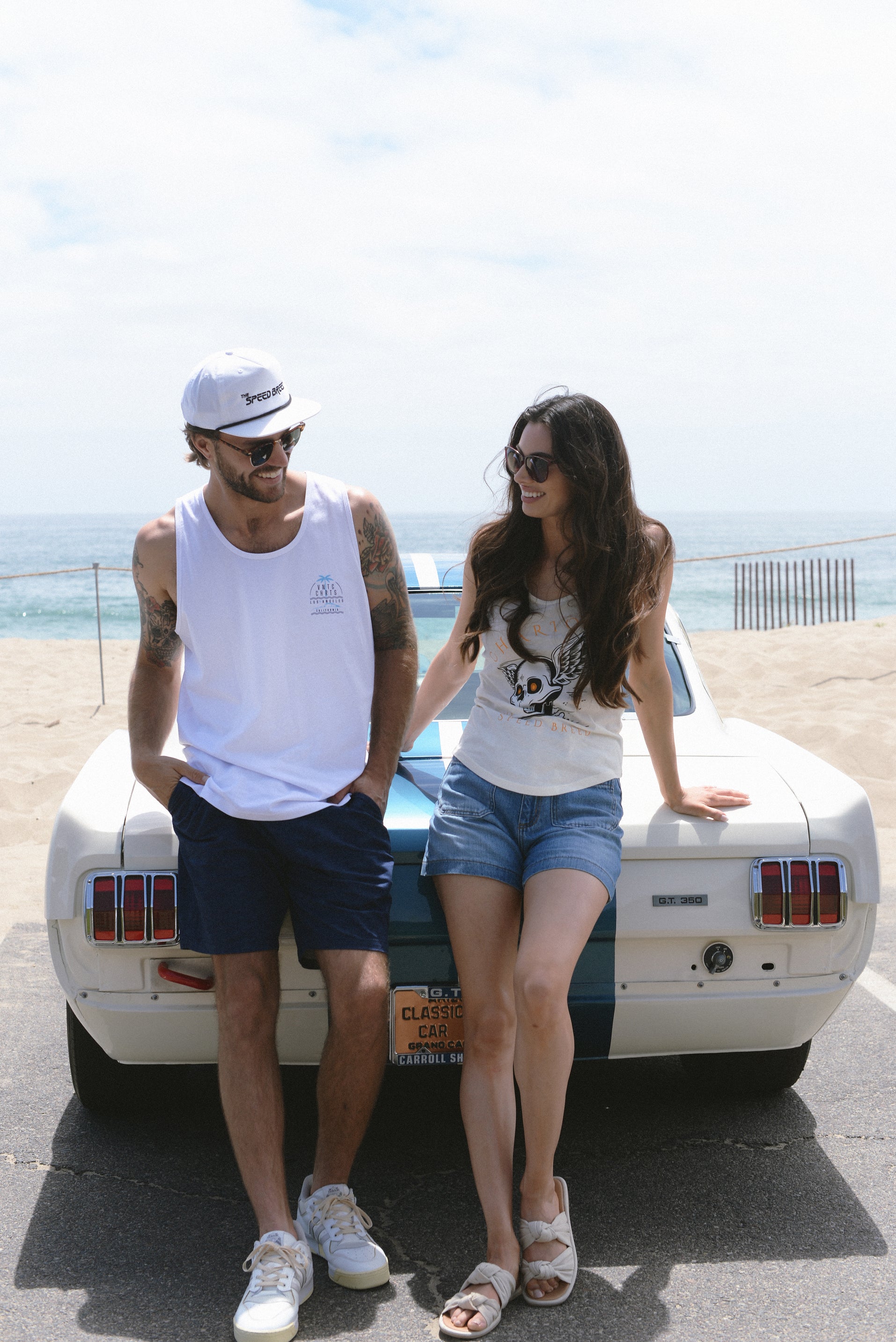 VC PALMS TANK (White)