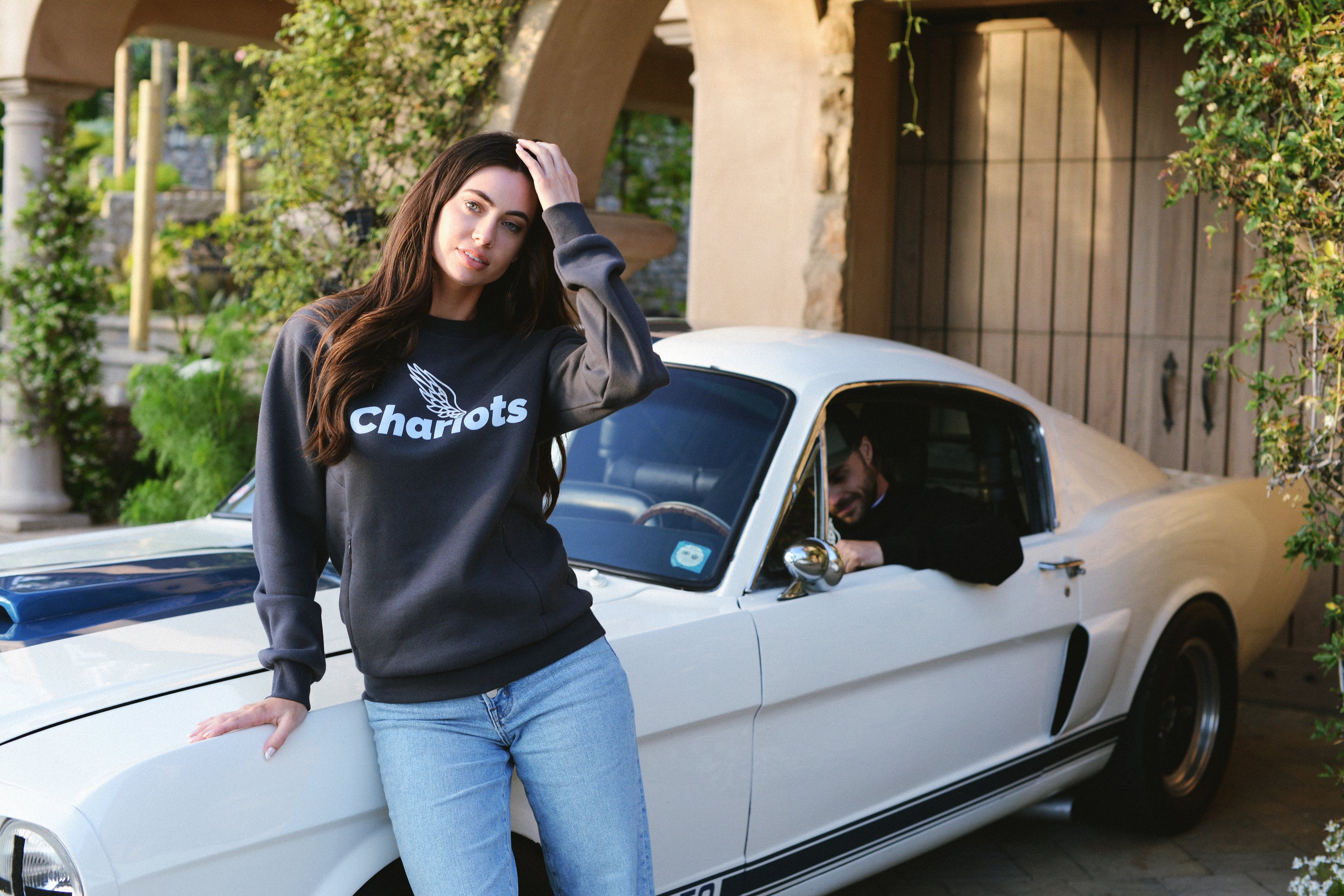 ZEPHYR ULTIMAE ZIPPERED CREW NECK SWEATSHIRT (Graphite)