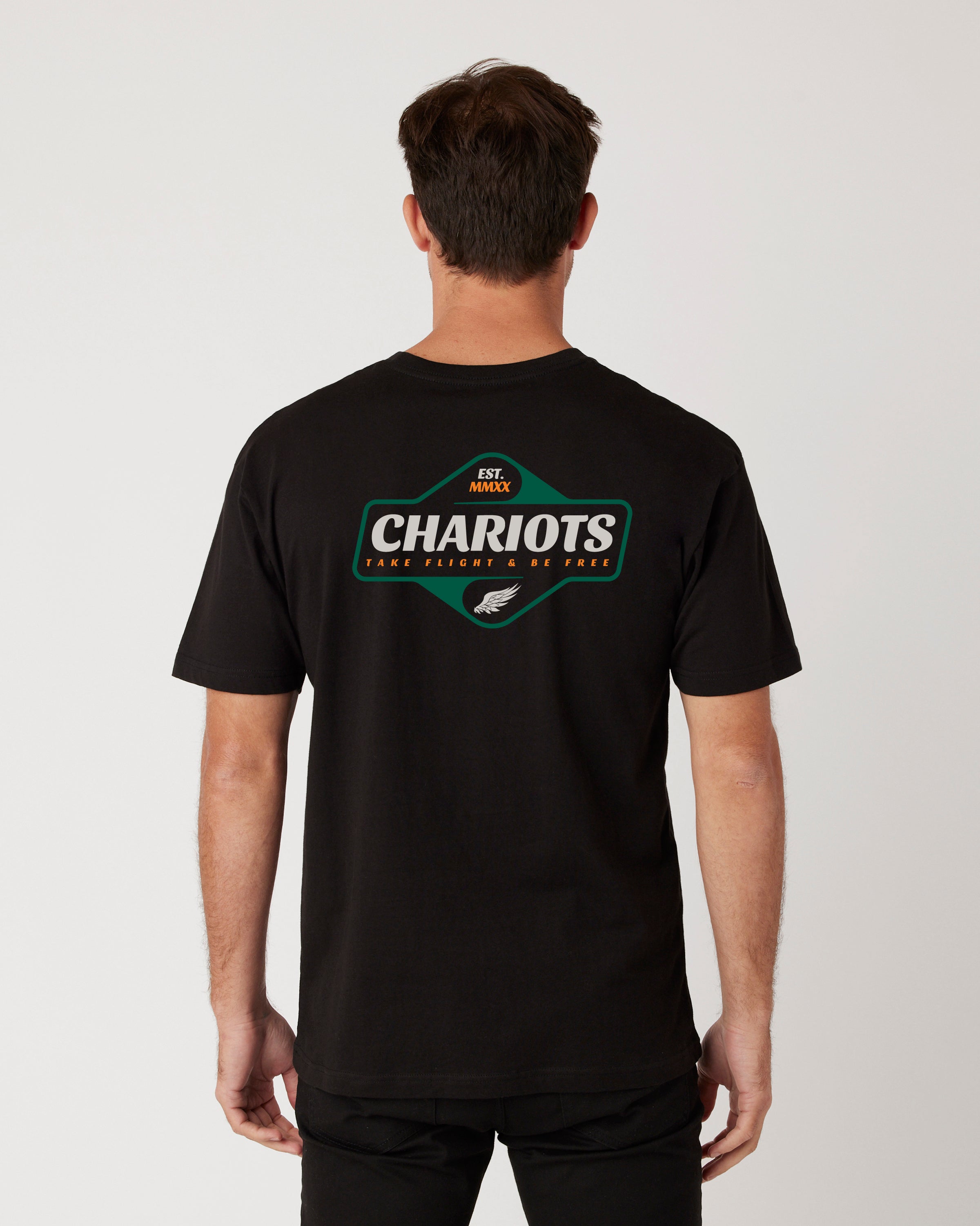 DUAL WAVES TEE (Black)