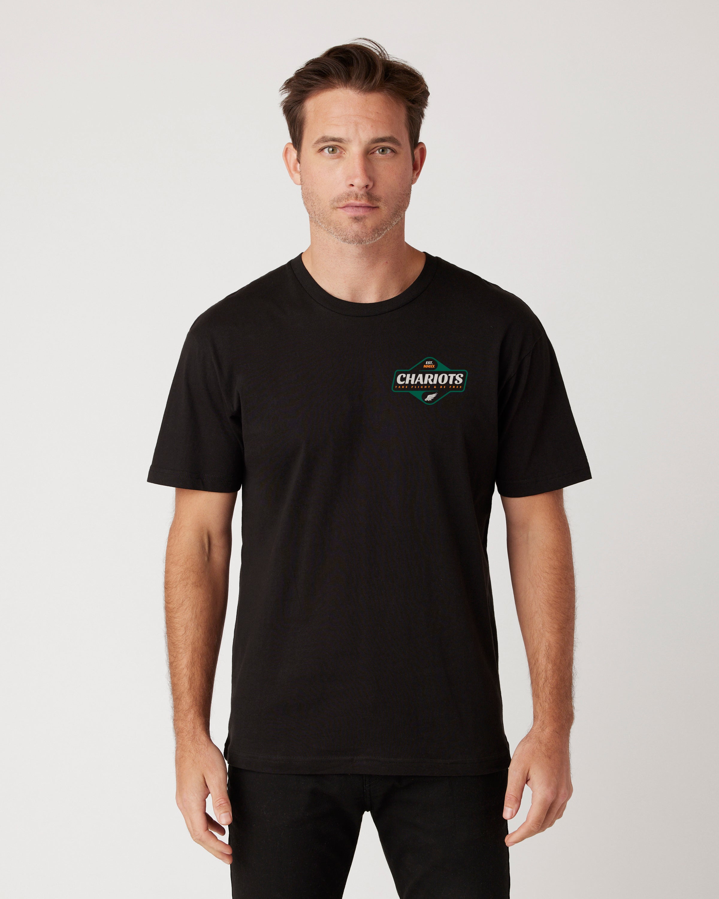 DUAL WAVES TEE (Black)
