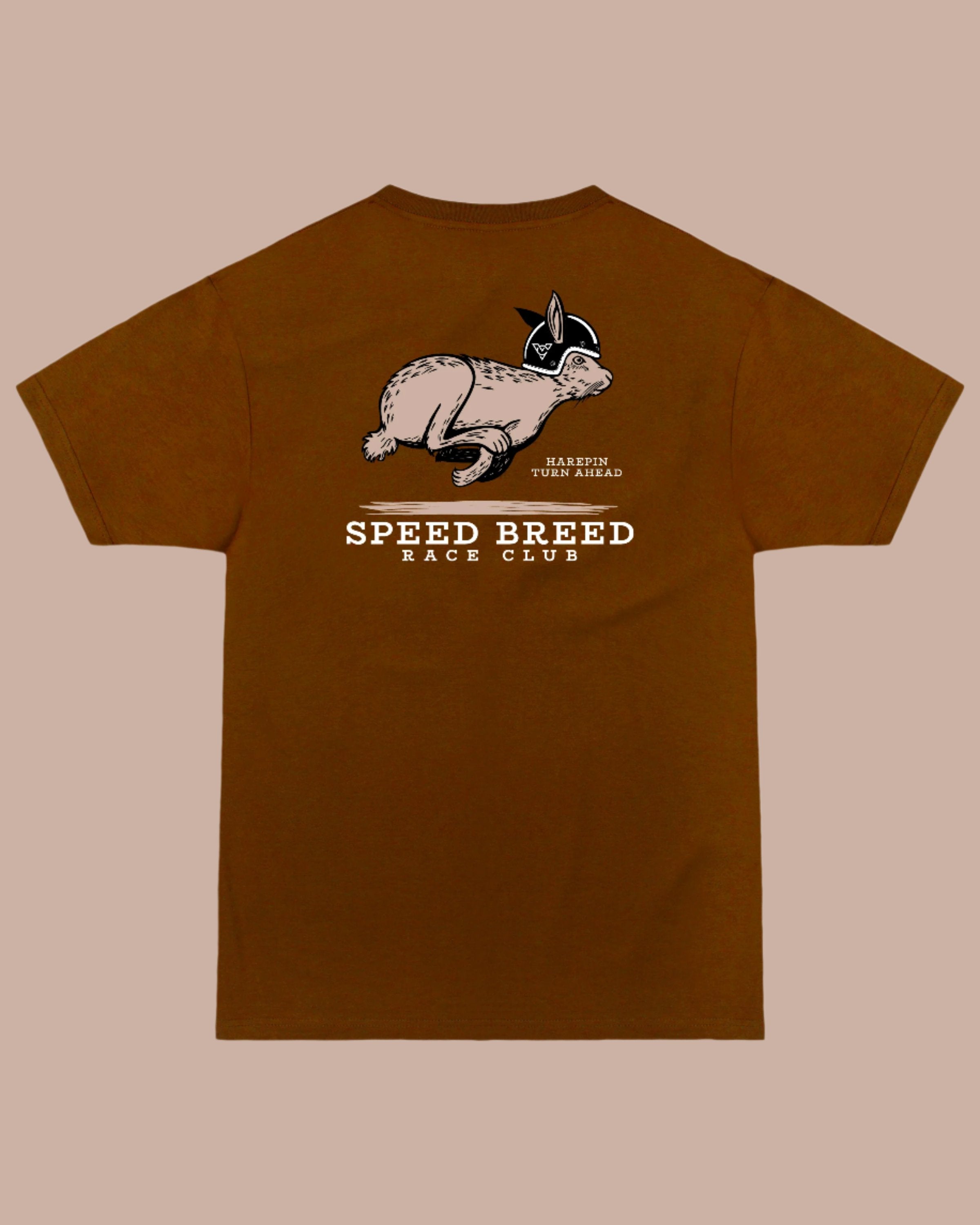 HAREPIN DRYFLEX LUXURY TEE (Sulphur Brown)