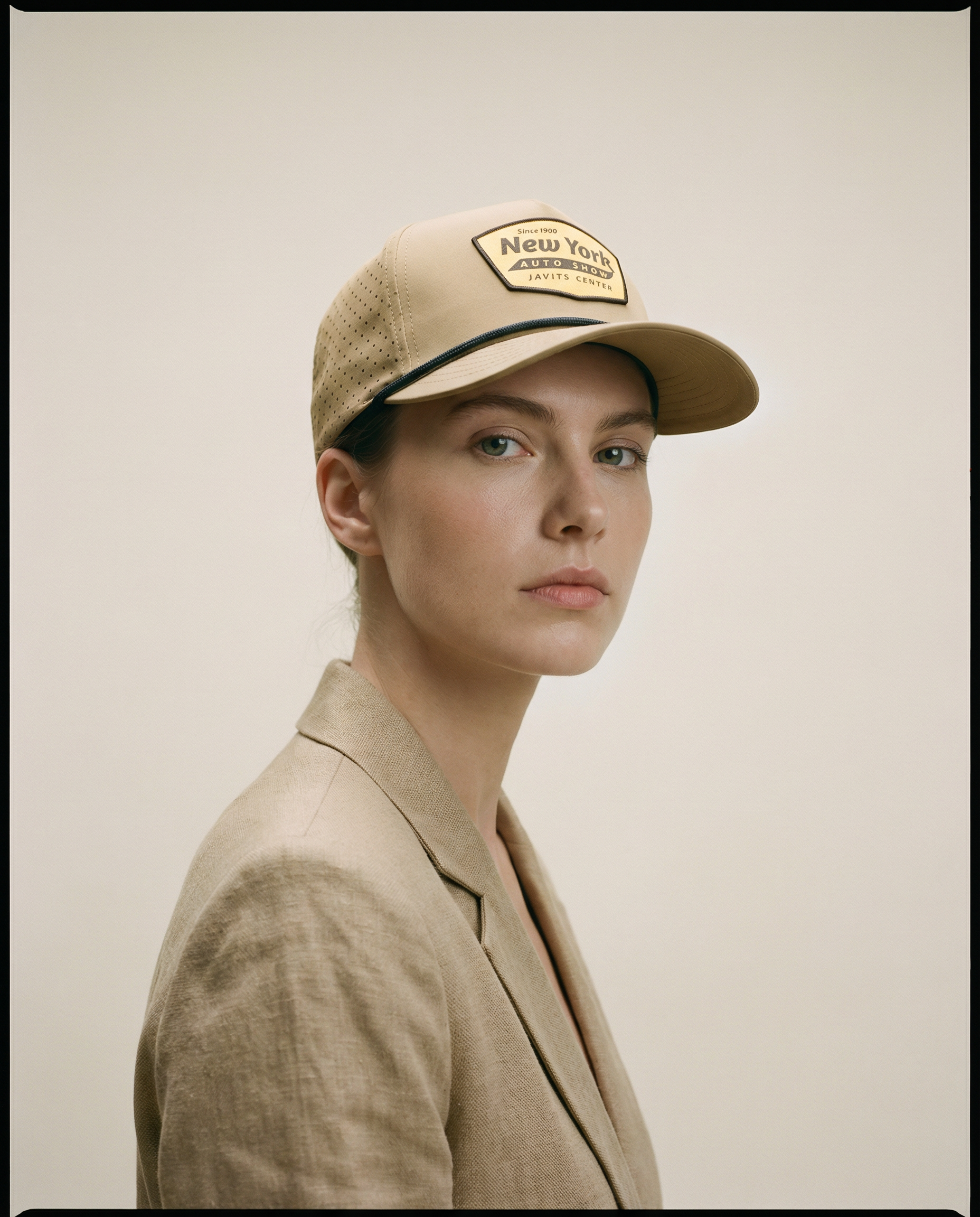 NYIAS26 Javits Center Performance Hat (Buck w/ Black Rope)