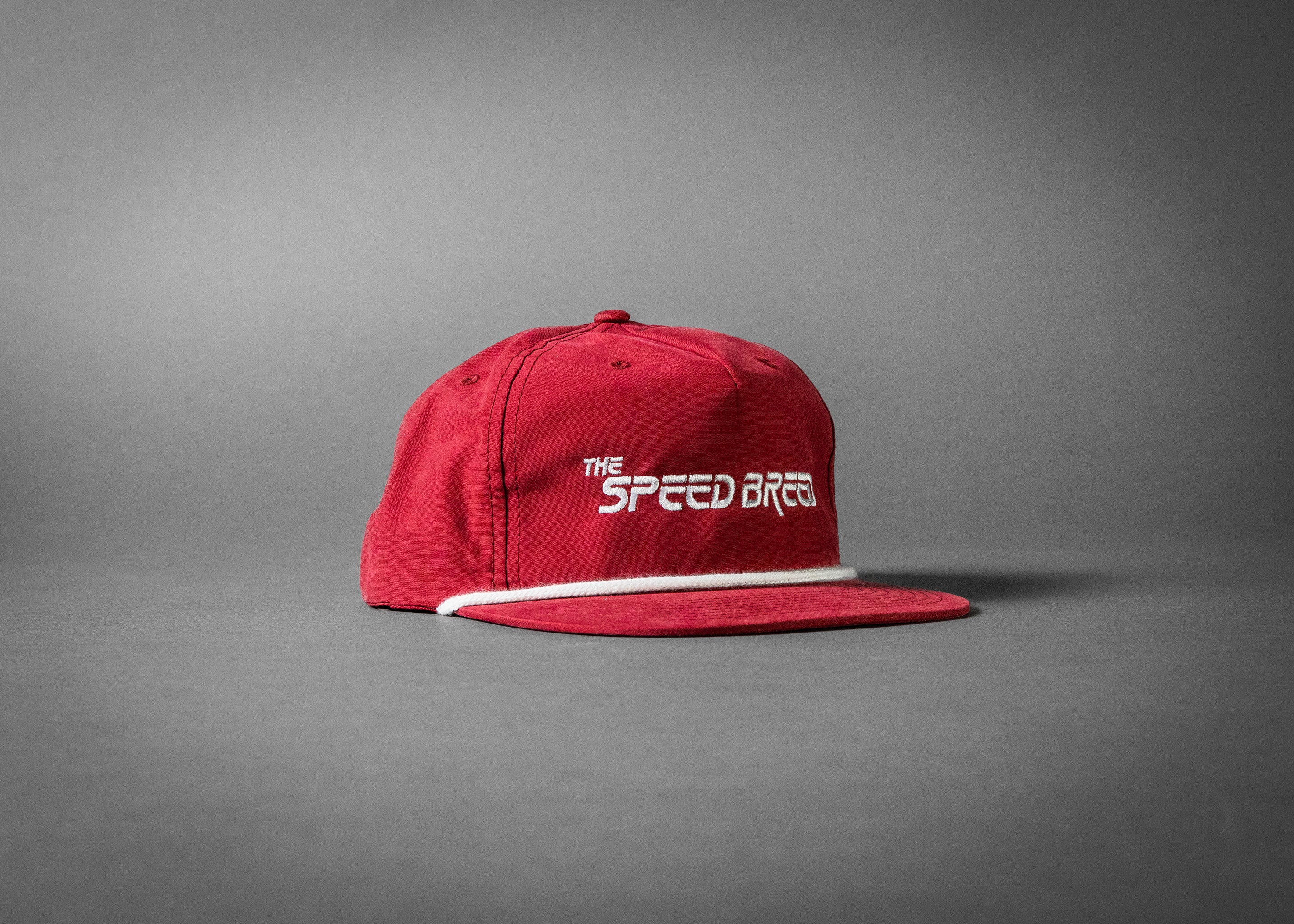 SPENCER (Cardinal/White Speed Breed Grandpa Hat)