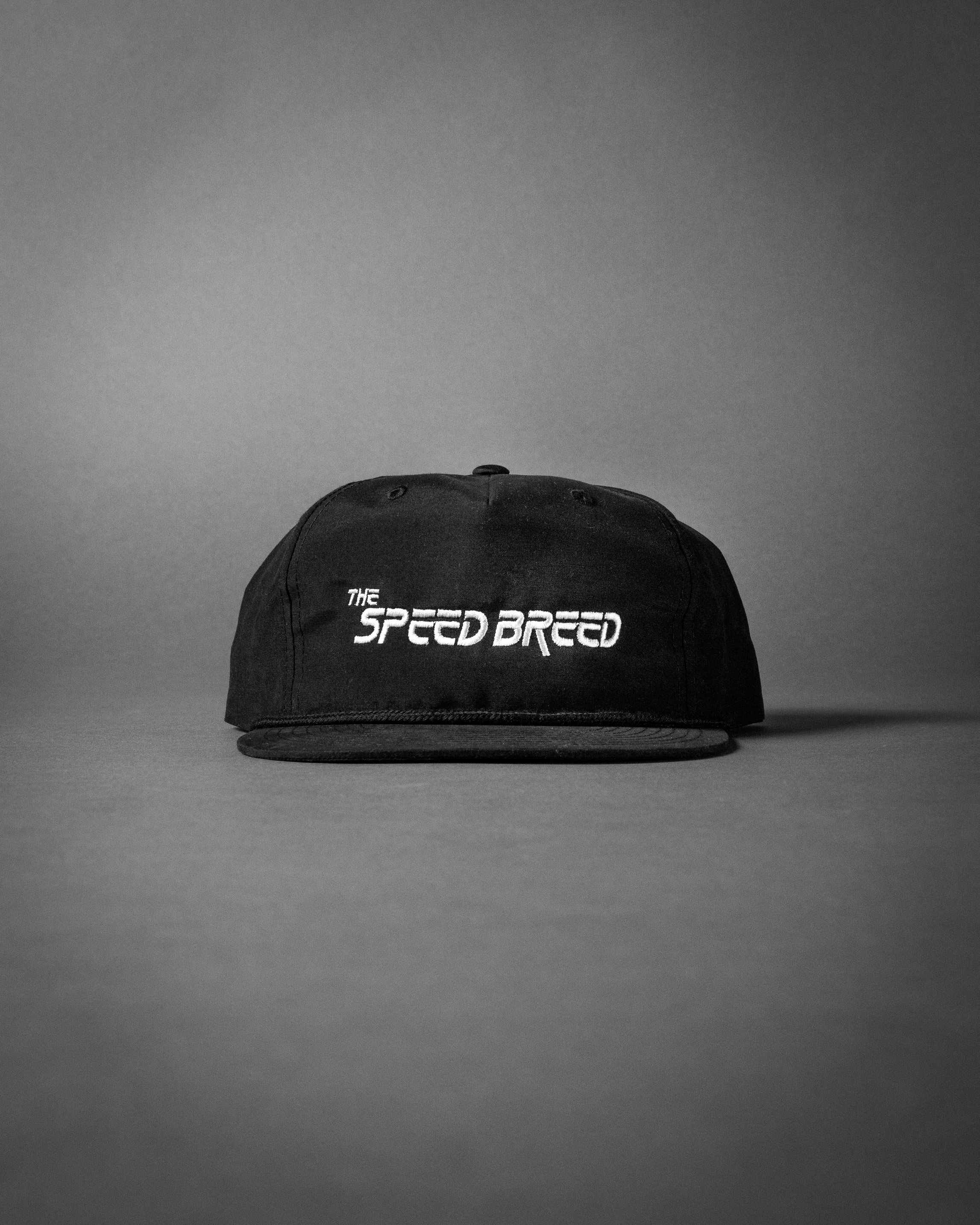 SPENCER (Black/Silver Speed Breed Grandpa Hat)