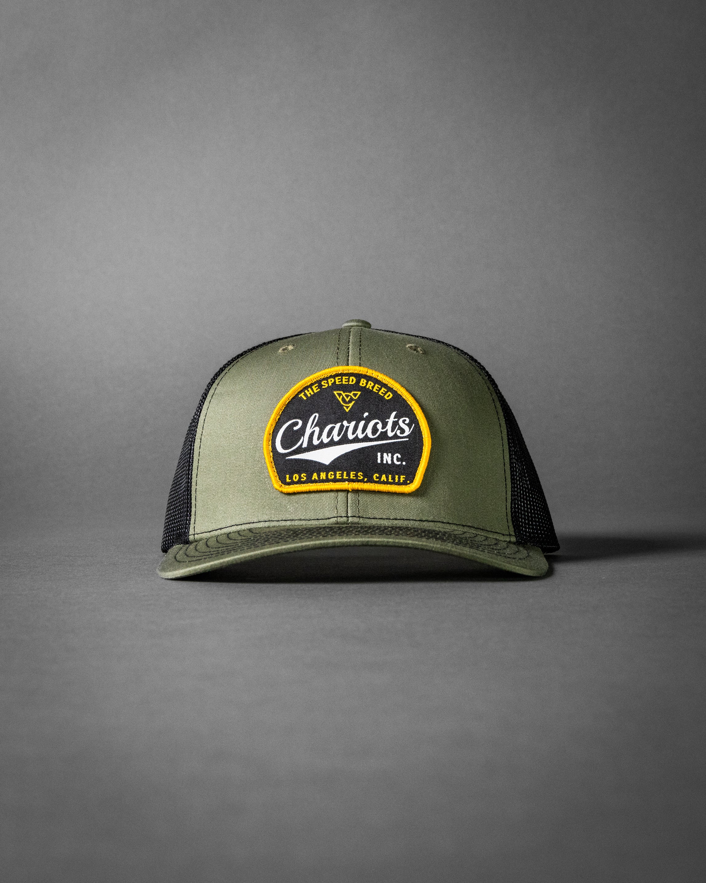 YELLOWJACKET (Loden Green/Black Premium Trucker Hat)