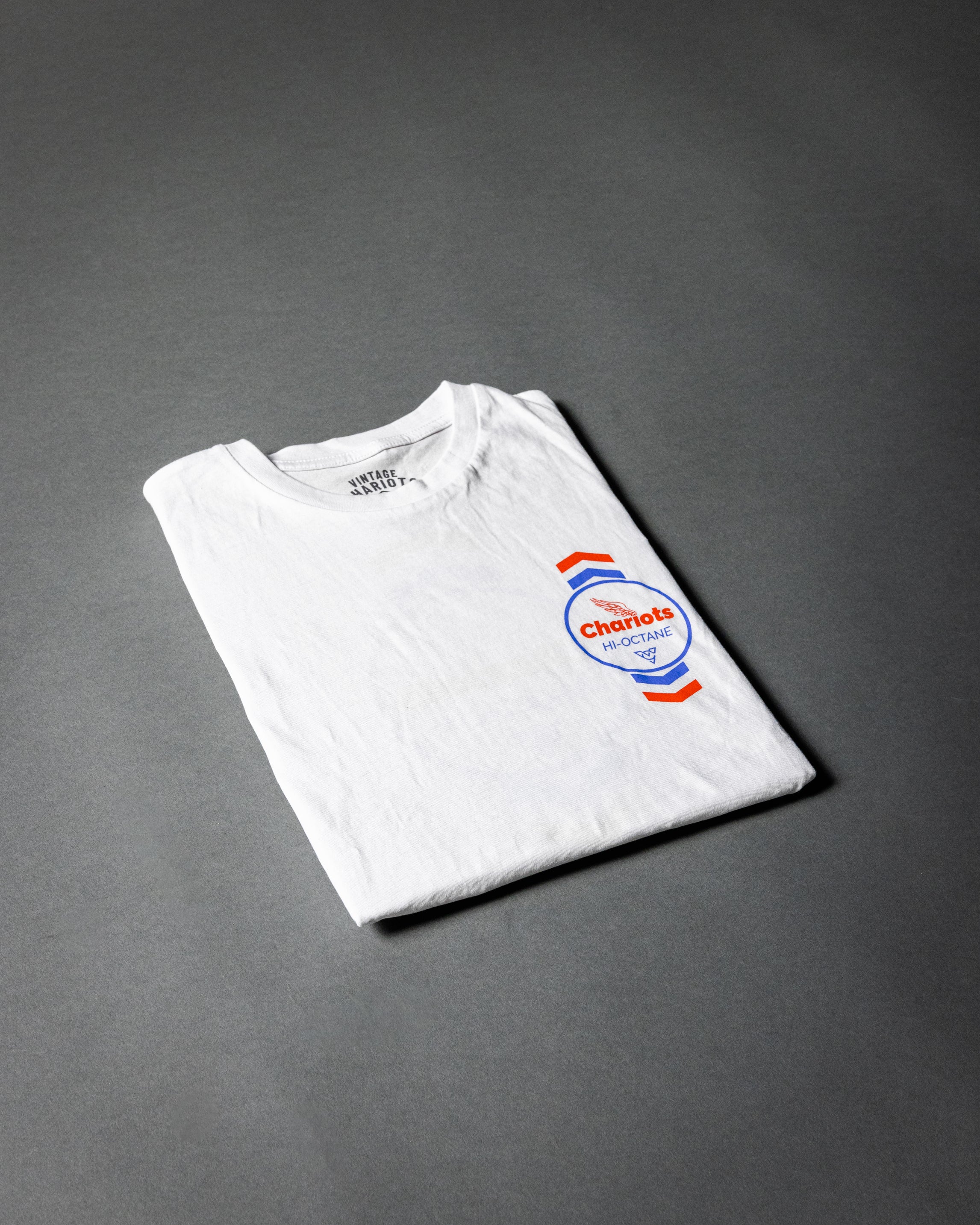 CHEVRON HI OCTANE YOUTH TEE (White)