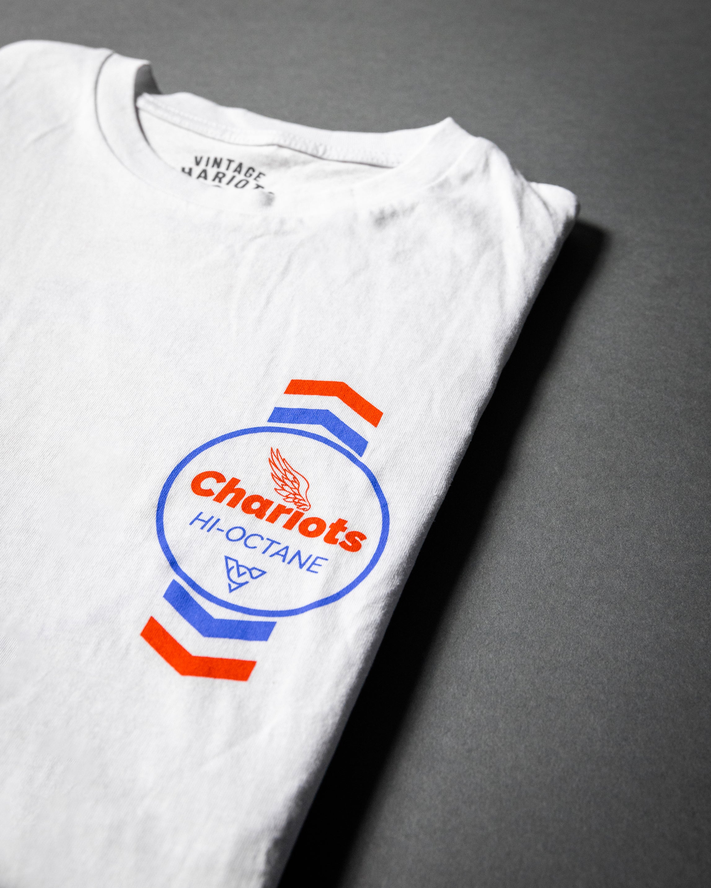 CHEVRON HI OCTANE YOUTH TEE (White)