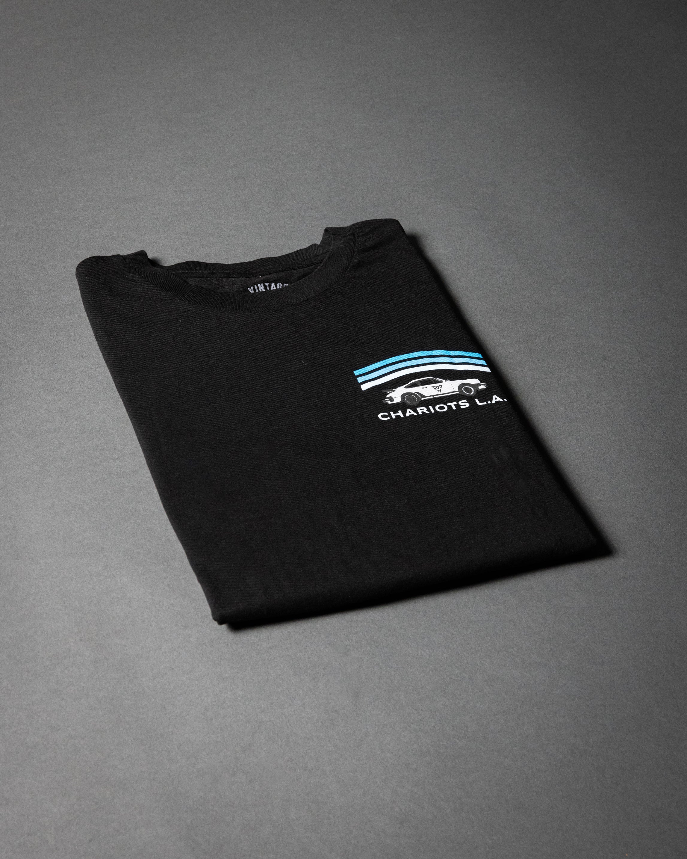 WHALE TAIL WOMENS BOYFRIEND TEE (Black)