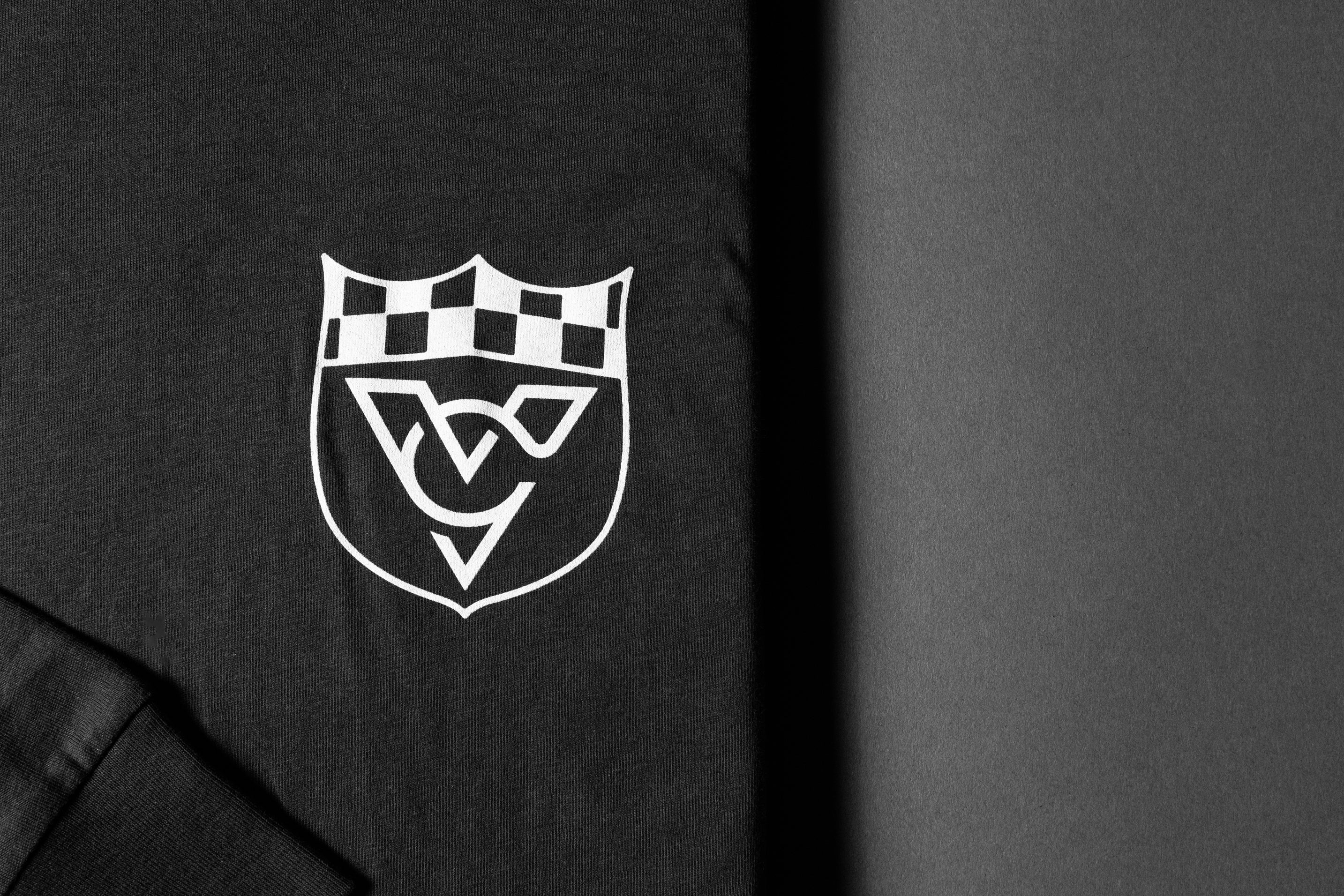 CHECKERED FLAG LONG SLEEVE TEE (Vintage Black)