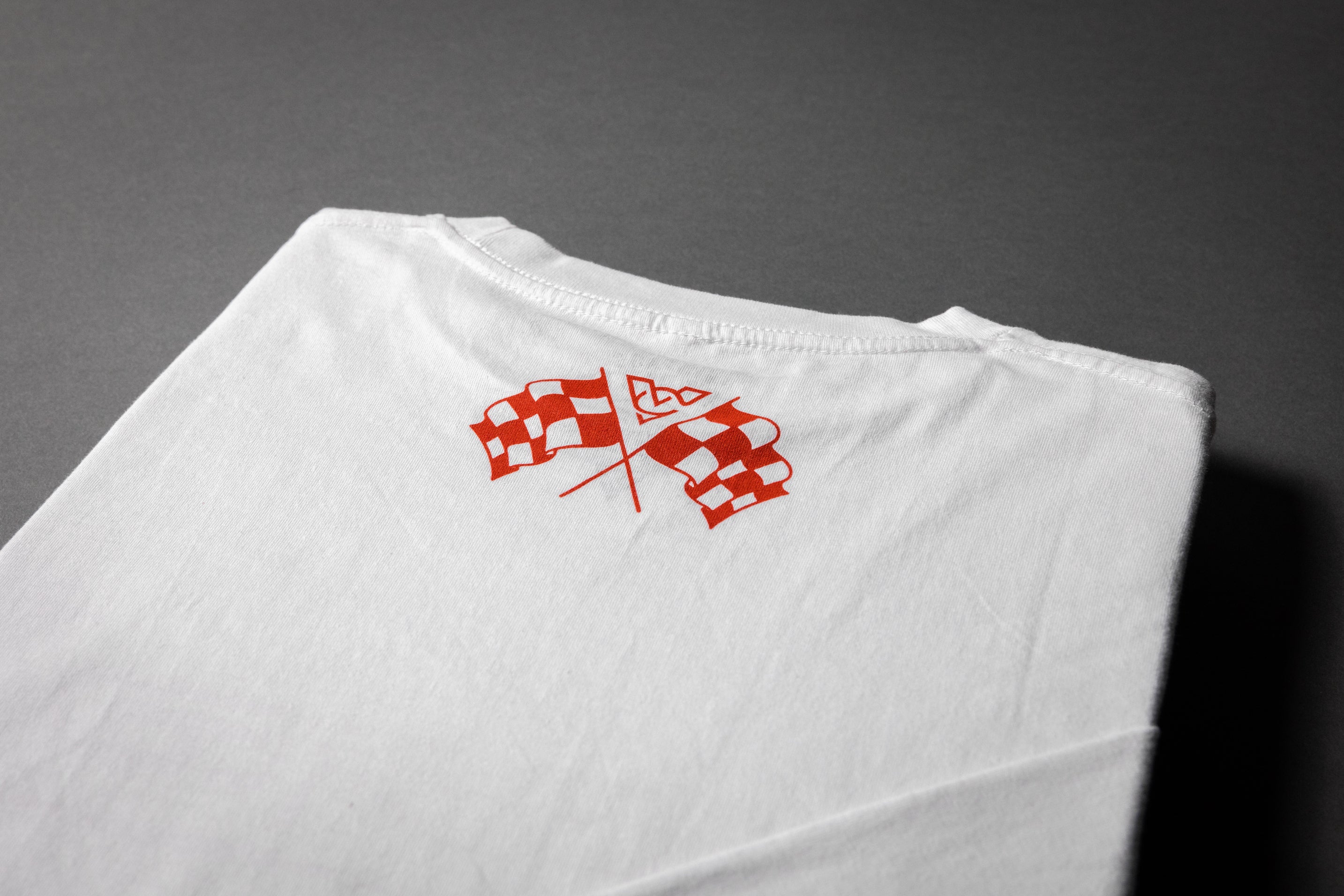 Palm Tree Speed Breed Long Sleeve Tee (White)