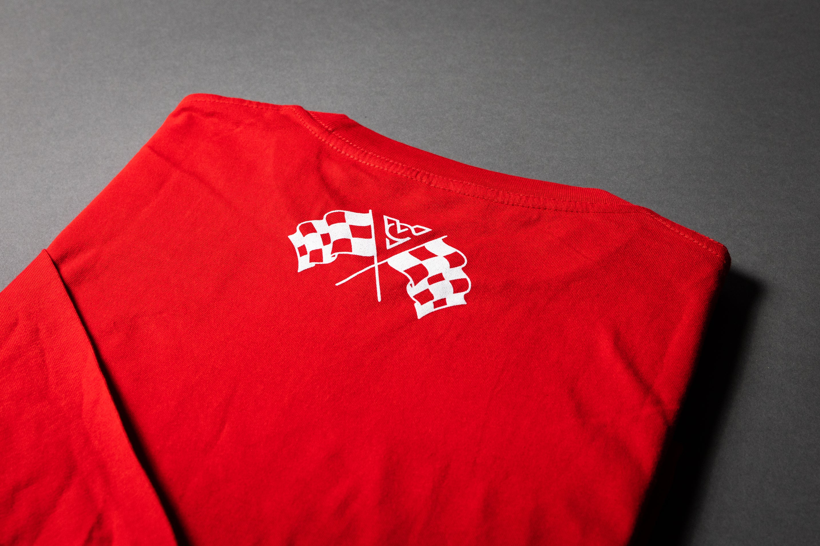 Palm Tree Speed Breed Long Sleeve Tee (Team Red)
