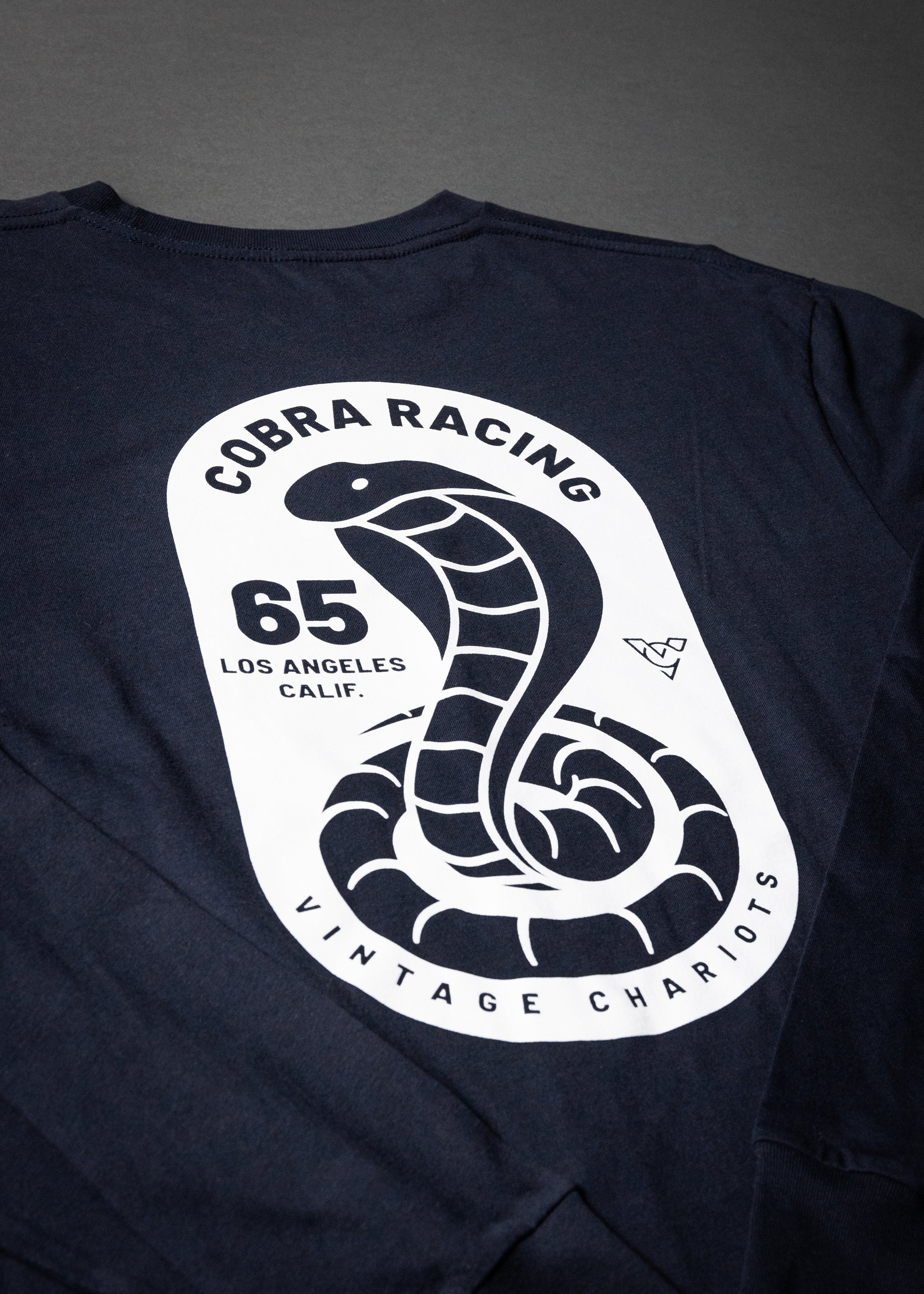 COBRA RACING LONG SLEEVE TEE (Navy Blazer)