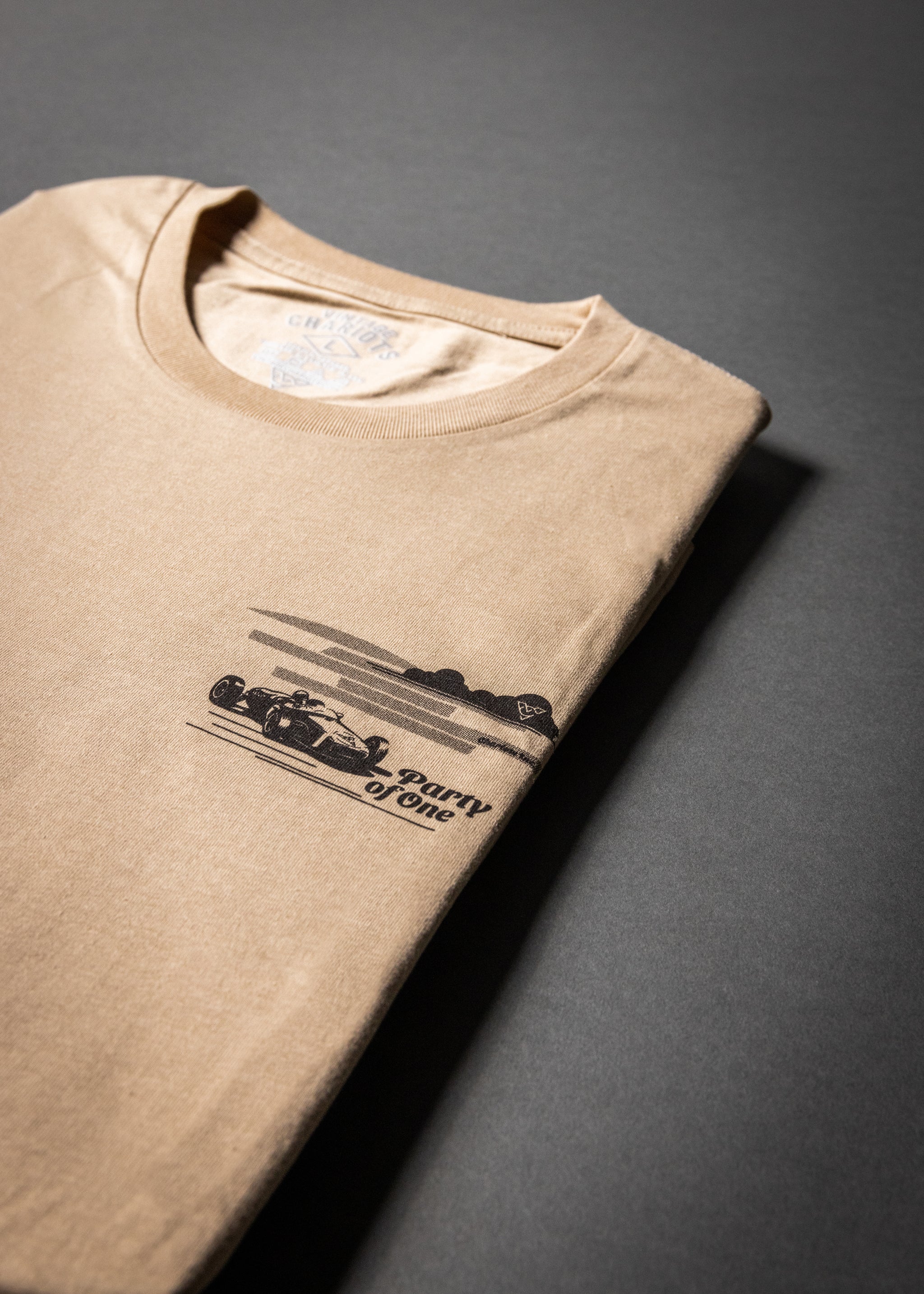 PARTY OF ONE TEE (Sand)