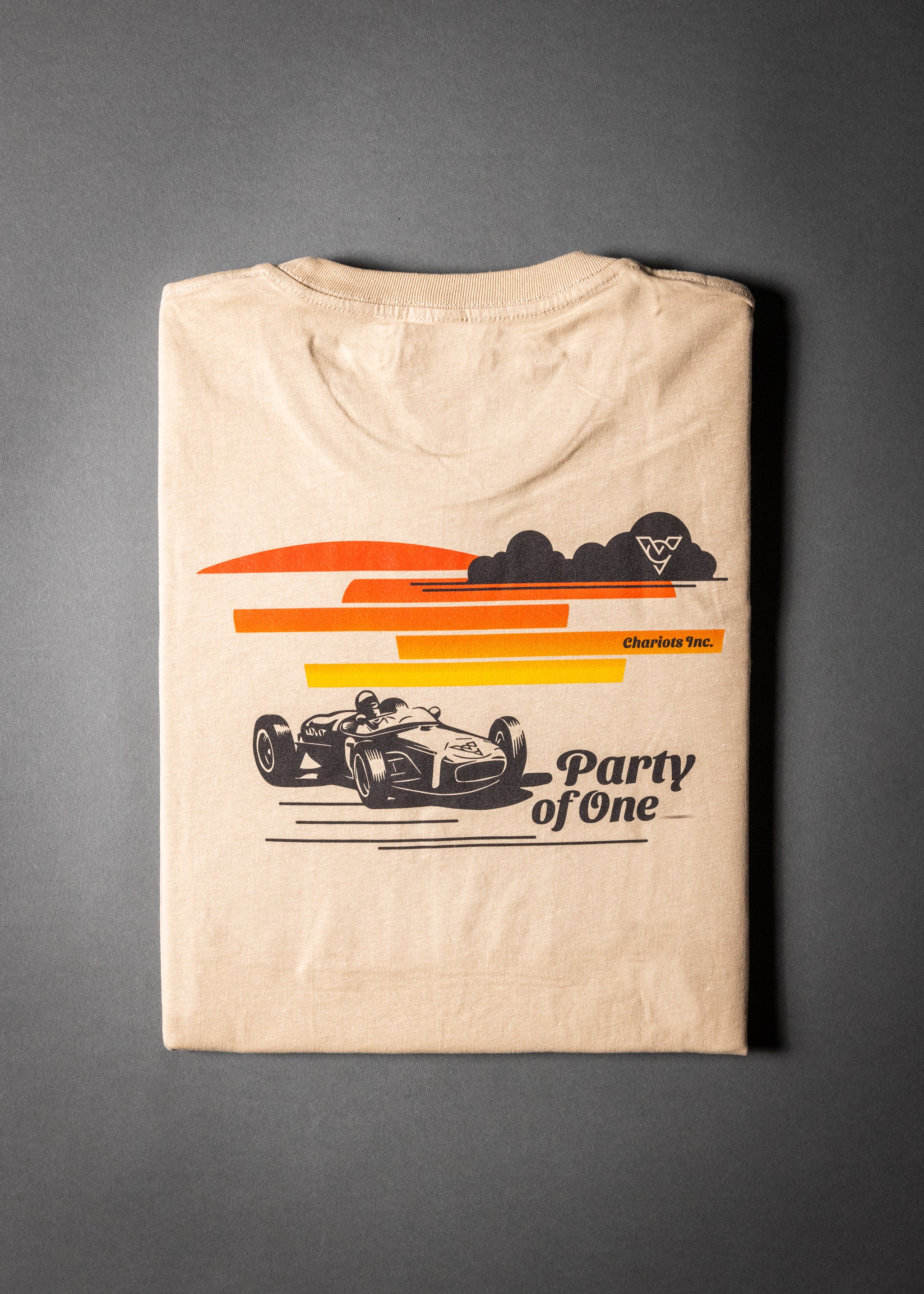 PARTY OF ONE TEE (Sand)