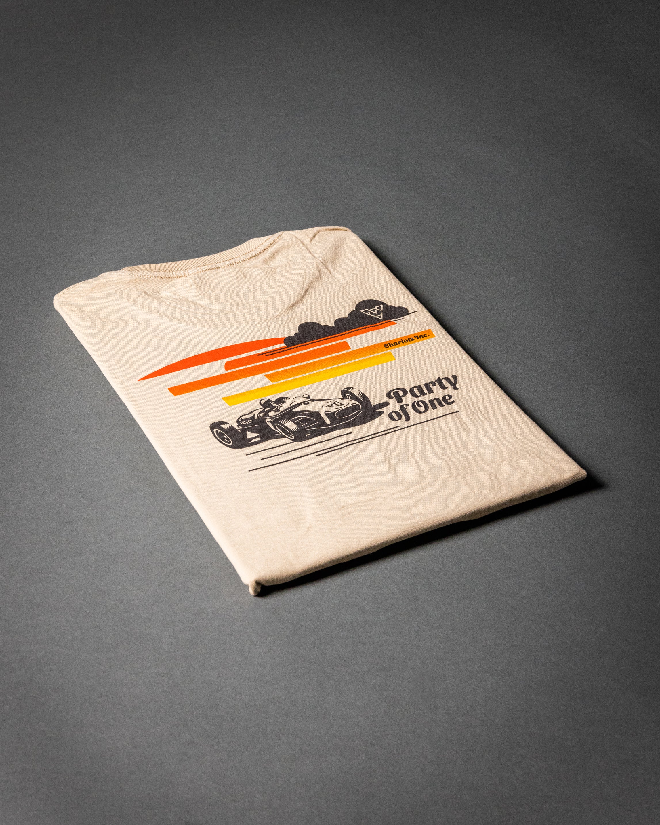 PARTY OF ONE TEE (Sand)