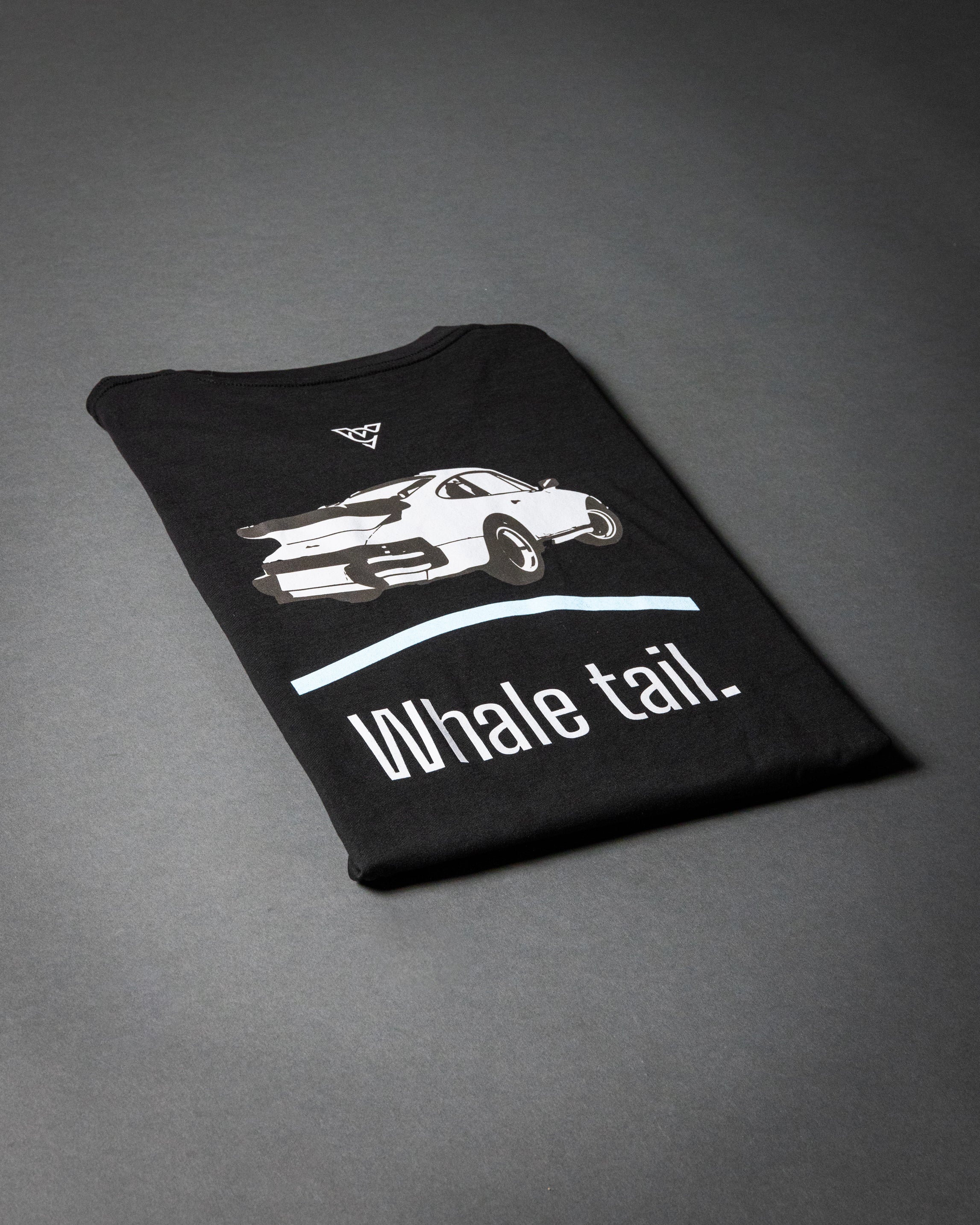 WHALE TAIL TEE (Black)