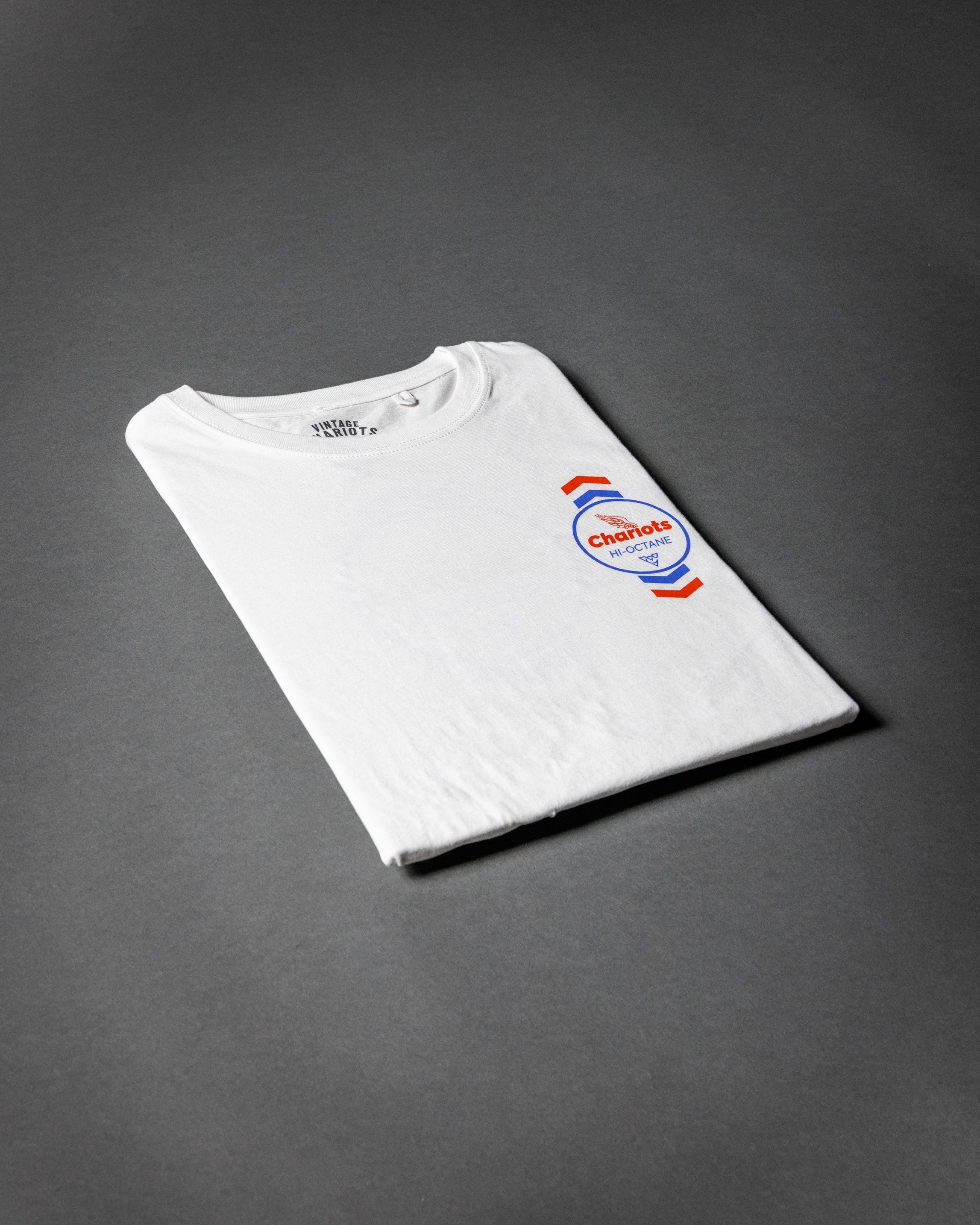 CHEVRON HI OCTANE TEE (Off-White)