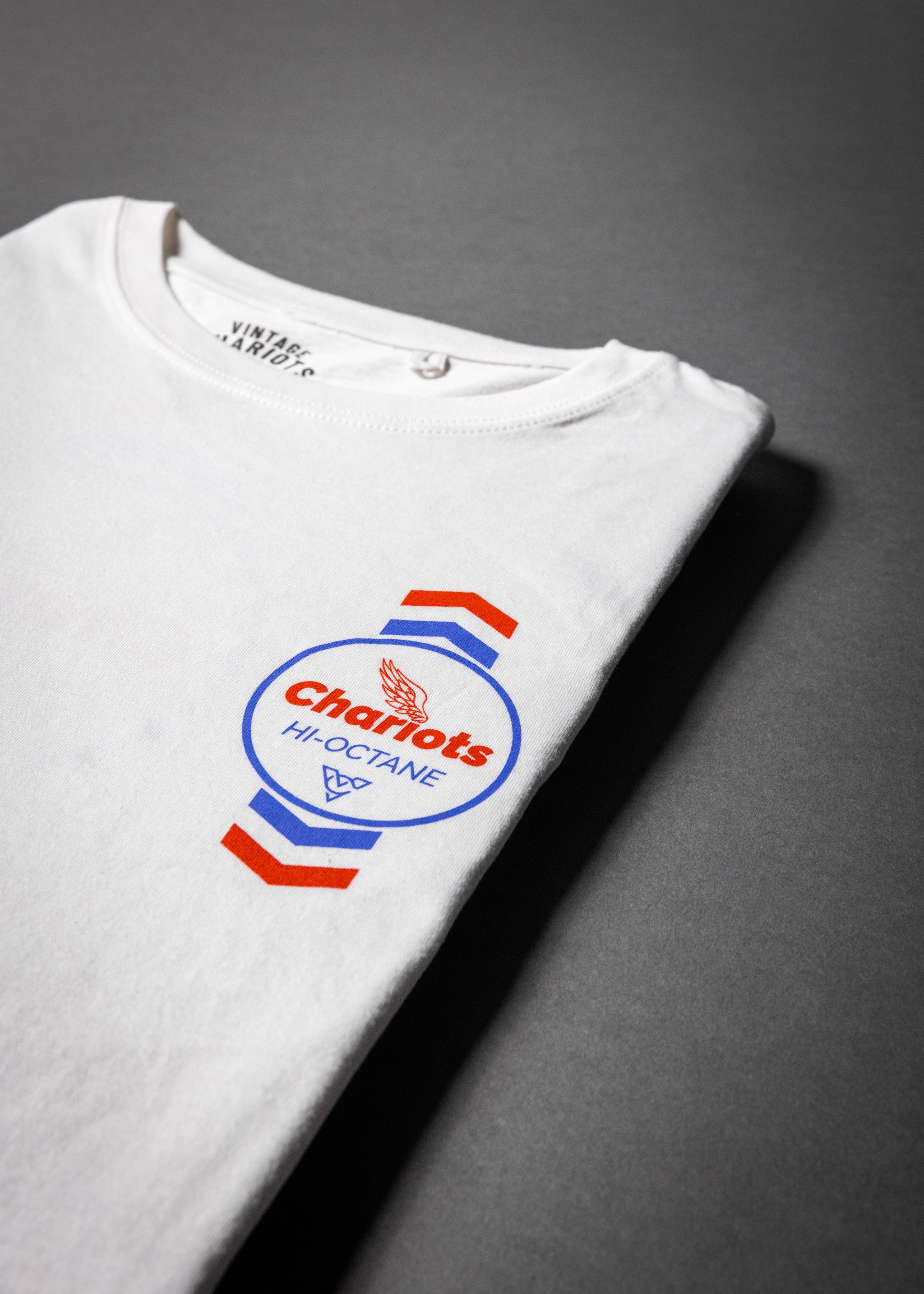 CHEVRON HI OCTANE TEE (Off-White)