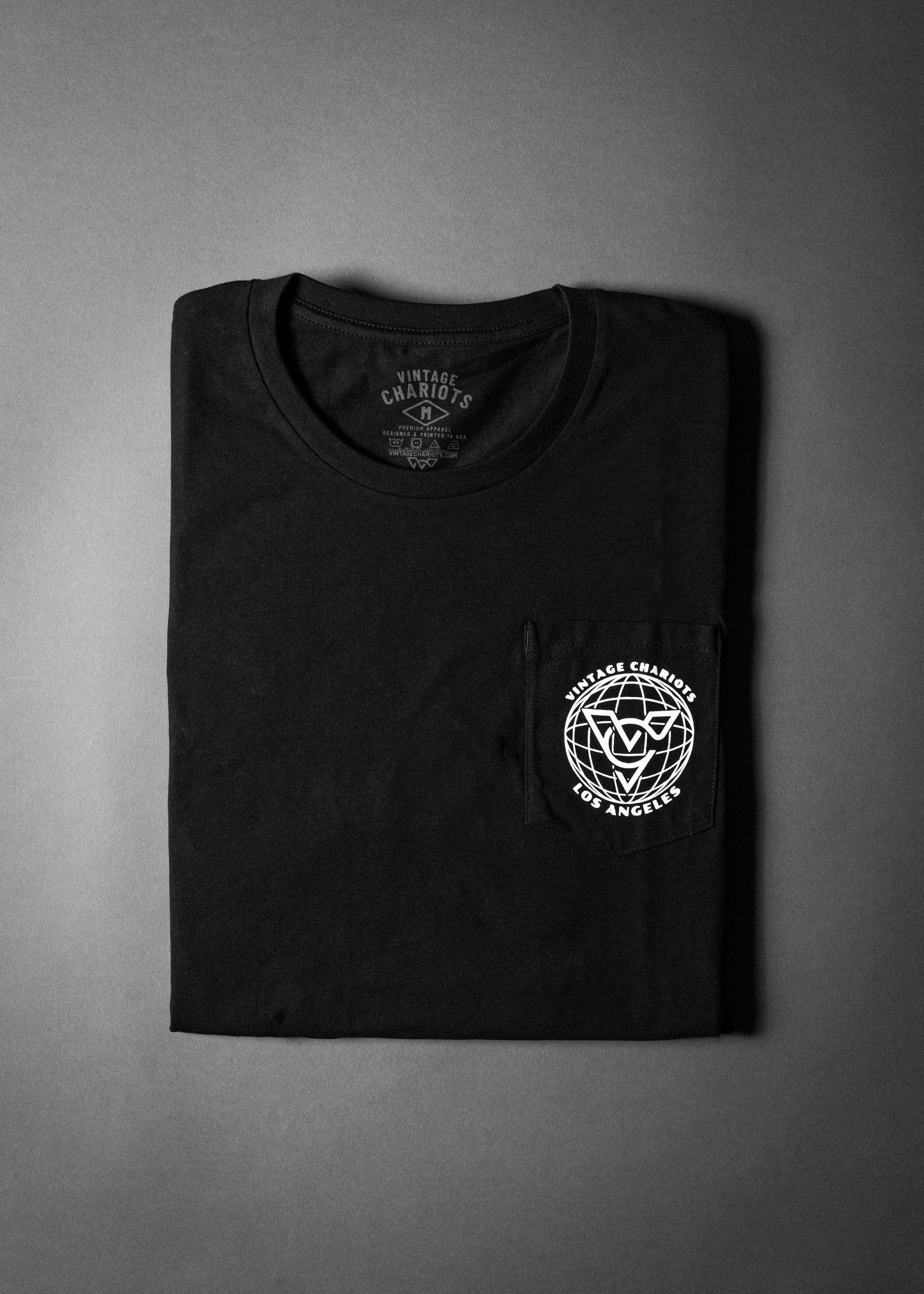 COBRA RACING POCKET TEE (Black)