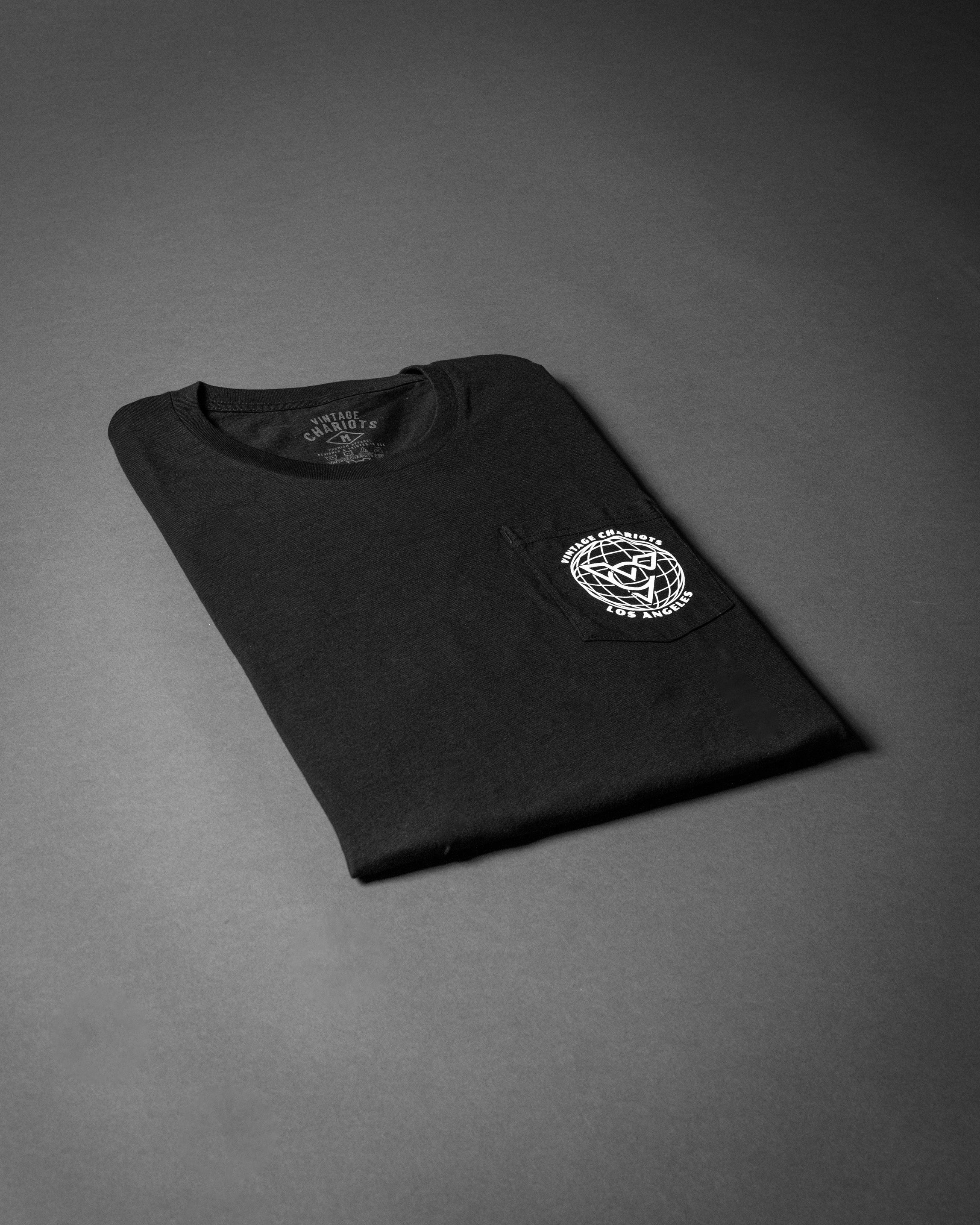 COBRA RACING POCKET TEE (Black)