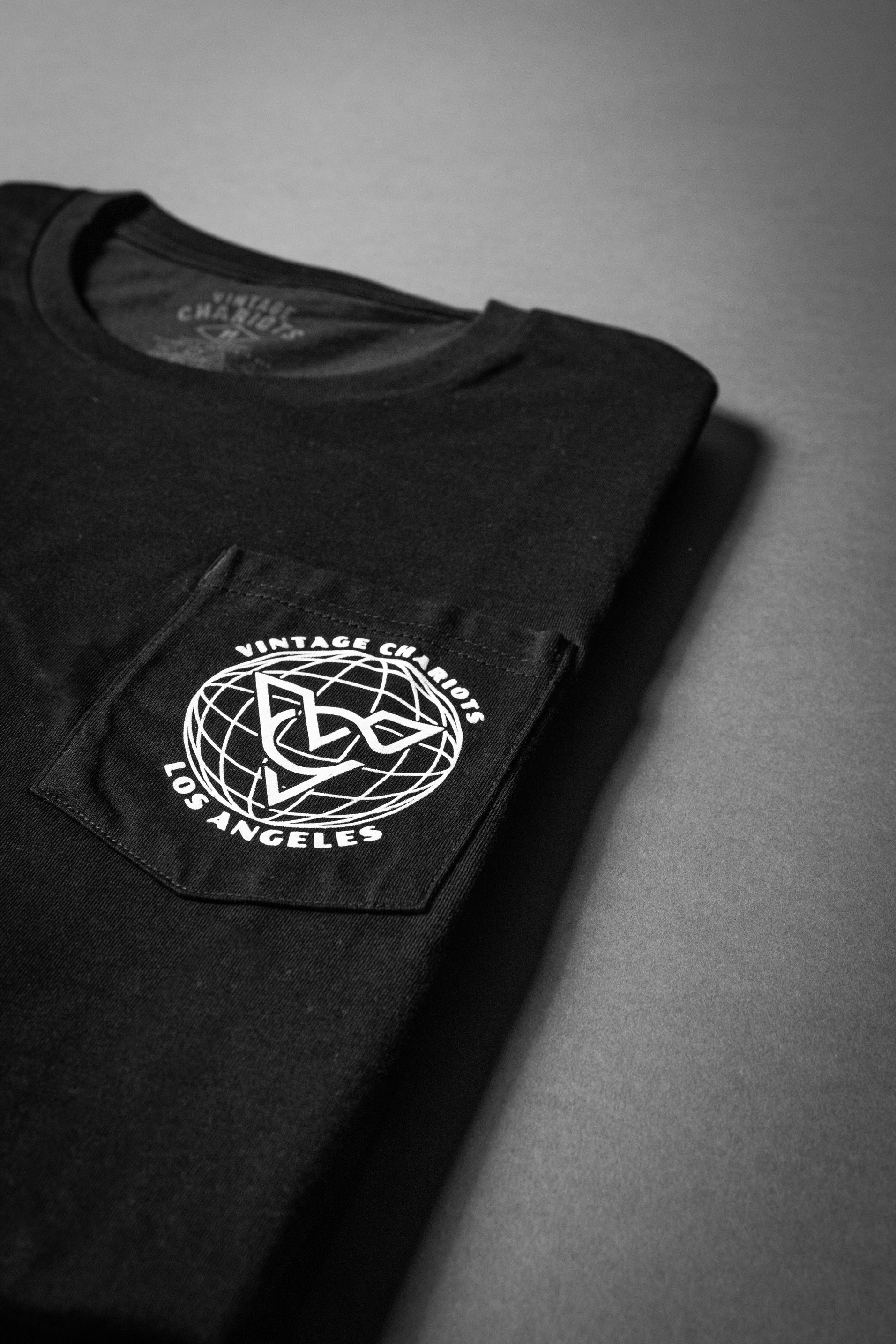 COBRA RACING POCKET TEE (Black)