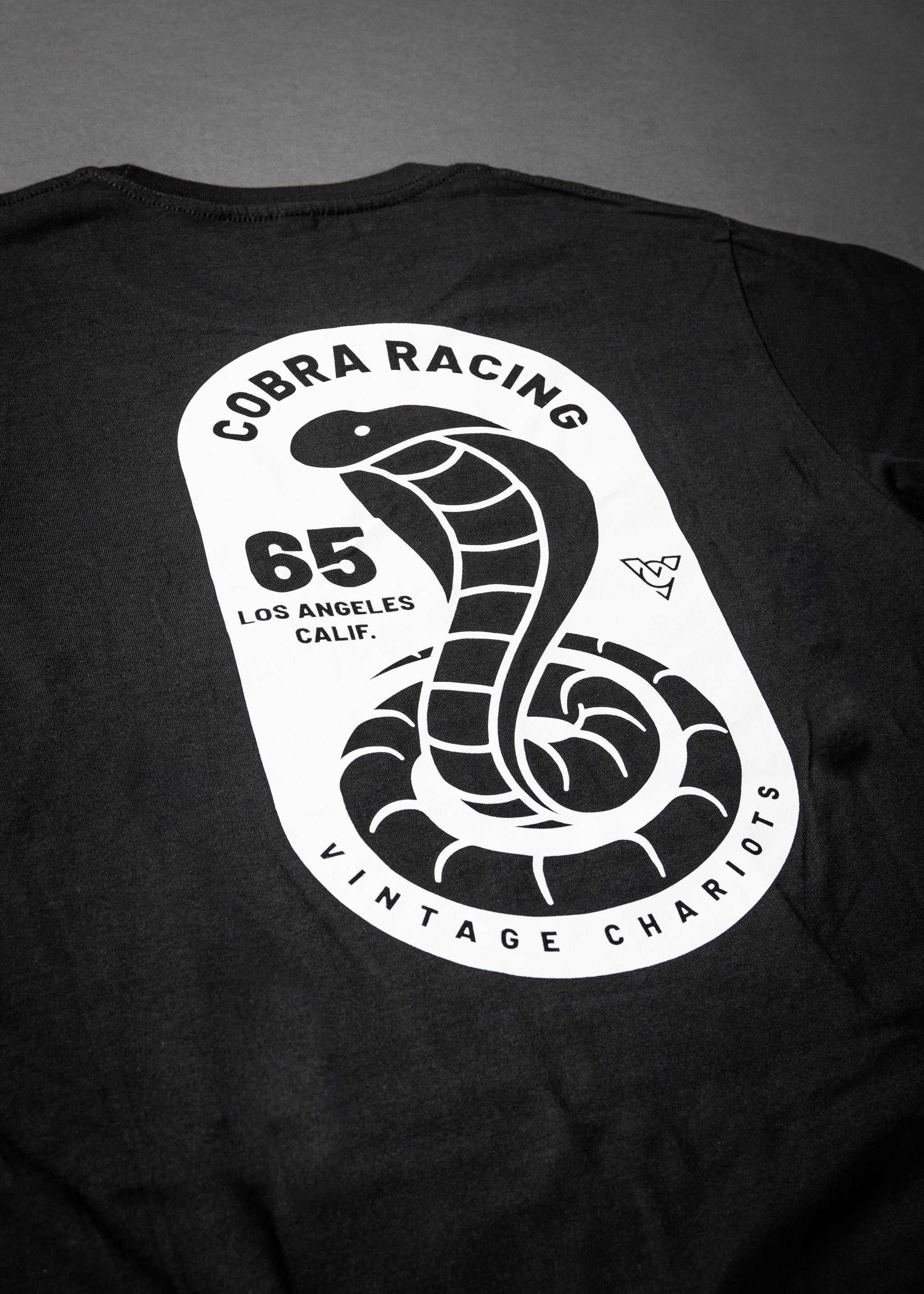 COBRA RACING POCKET TEE (Black)