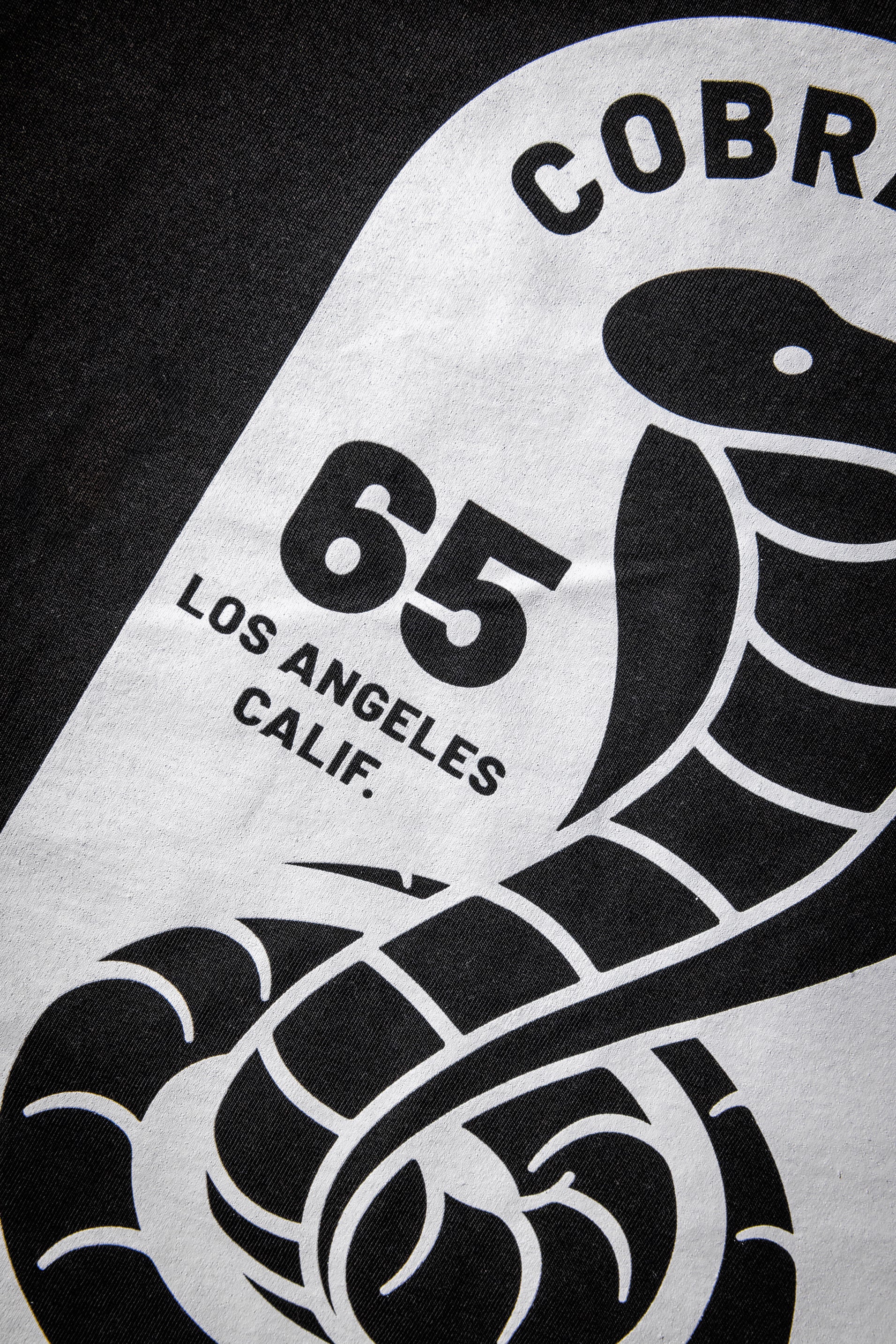 COBRA RACING POCKET TEE (Black)